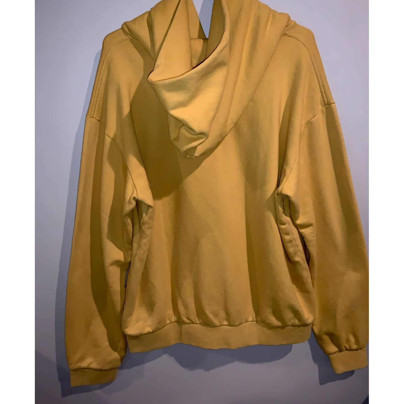 Feature Hoodie Men’s S Yellow Oversized Street Fashion Skate All Is Good, Men's — image 5 of 6