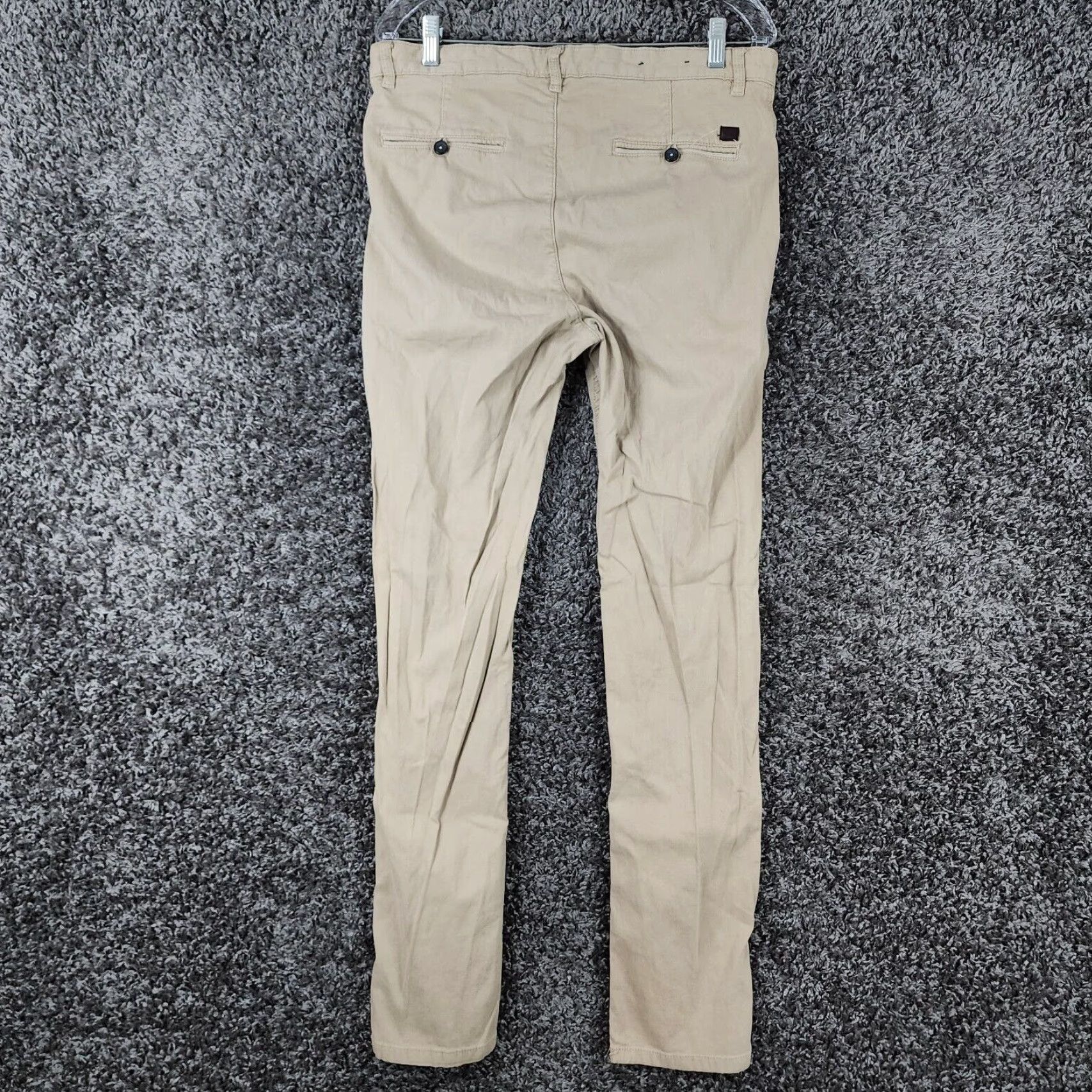 Zara Zara Mens Slim Jeans Beige Cotton Size 32x33 Skinny Mens Size US 32 / EU 48 - 5 Thumbnail
