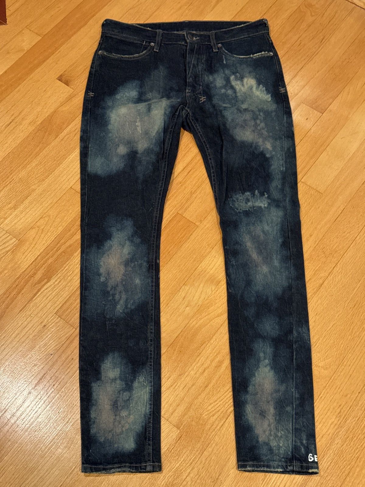 Ksubi Ksubi Bleached Effect Slim Denim Size US 31 - 8 Thumbnail