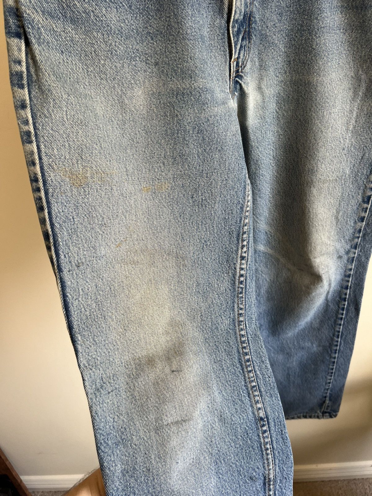 Levi's Orange TAB Vintage 90s Levi's 501 Denim Jeans Matcha Size US 34 / EU 50 - 7 Thumbnail