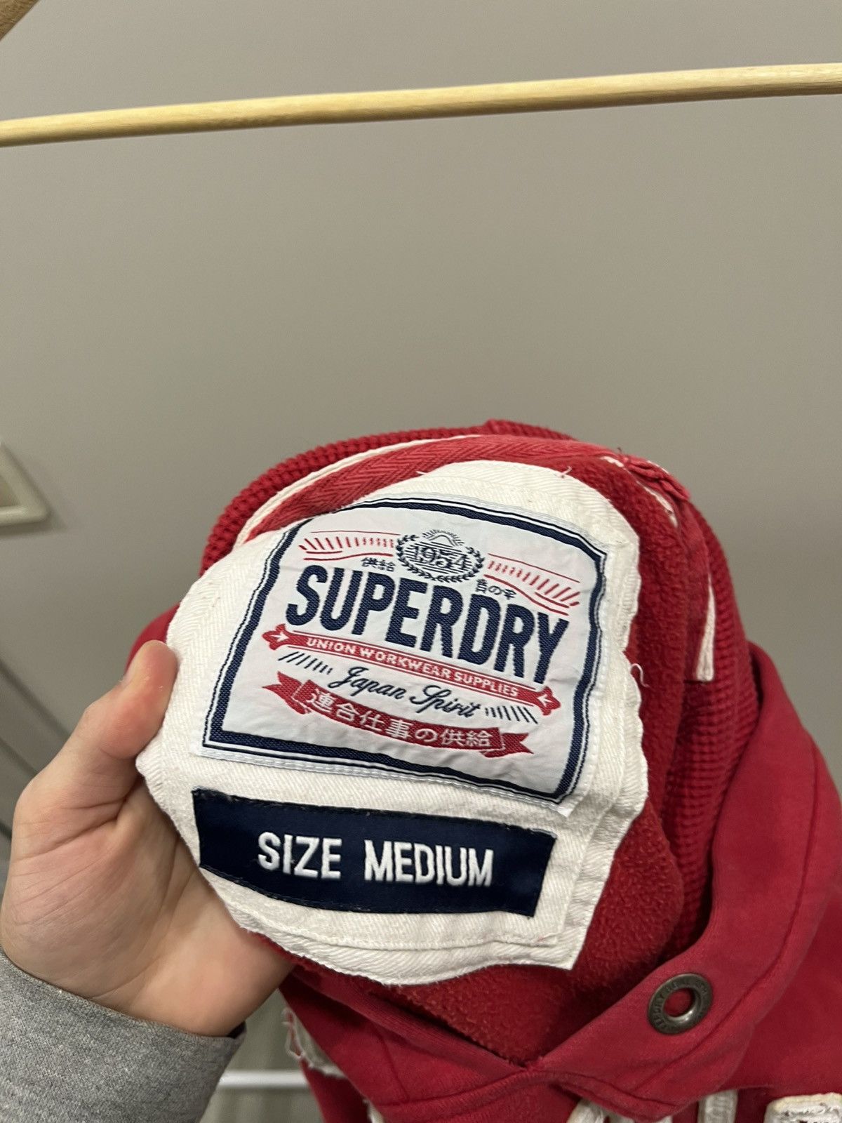 Superdry Vintage Woman Japan Superdry Hoodie Big Logo Size M Y2K Size M / US 6-8 / IT 42-44 - 4 Thumbnail