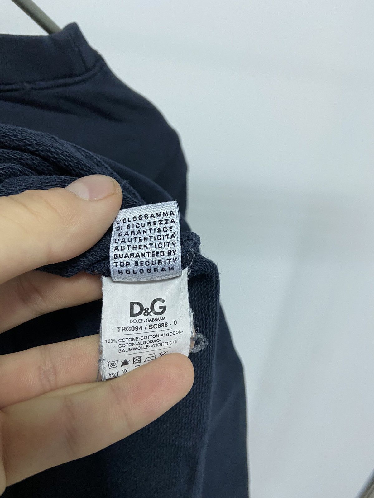 Dolce & Gabbana × Vintage Dolce & Gabbana Sport Vintage Sweatshirt Embroidered Logo Size US M / EU 48-50 / 2 - 7 Thumbnail