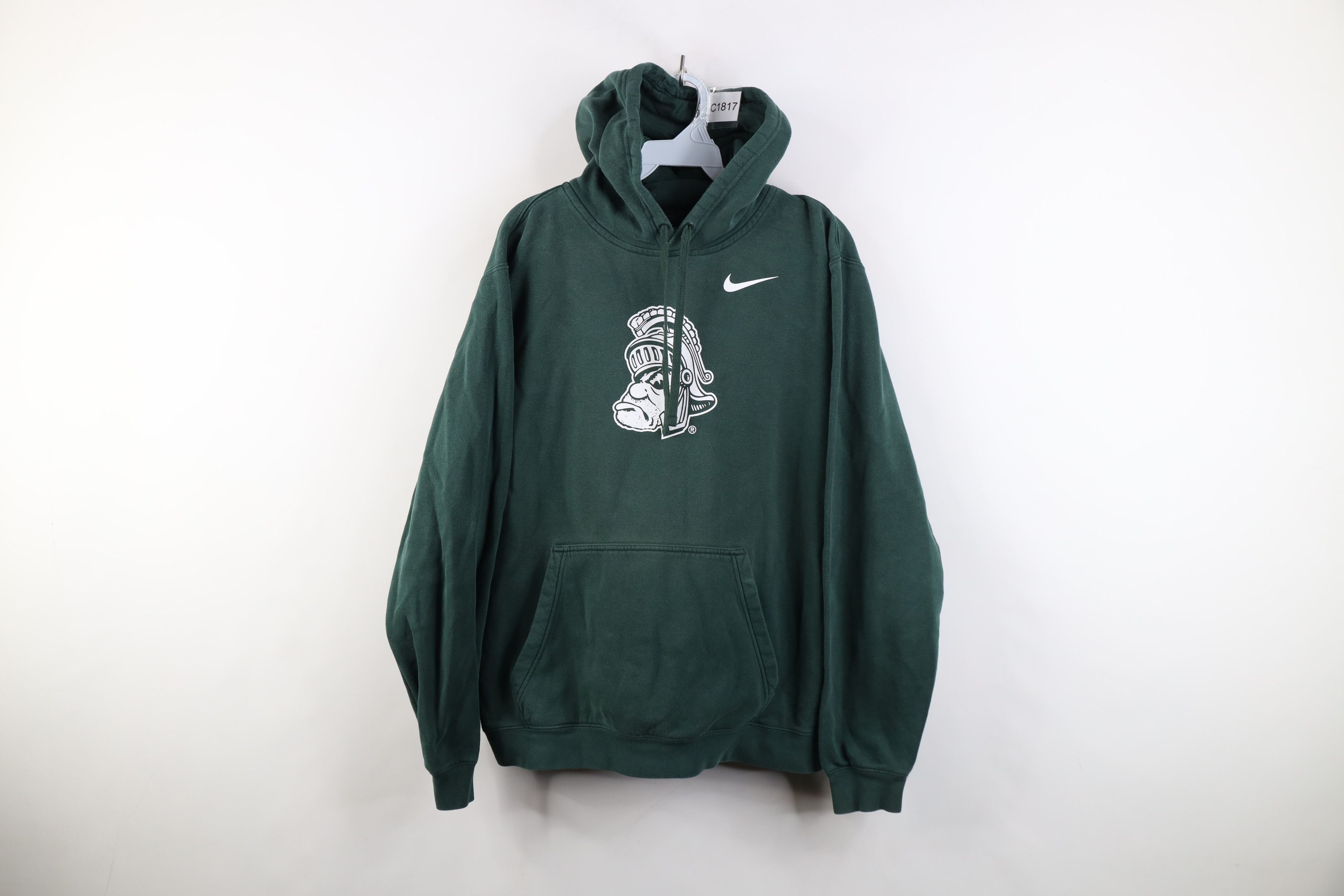 Nike Retro Nike Michigan State University Hoodie Sweatshirt Size US M / EU 48-50 / 2 - 1 Thumbnail