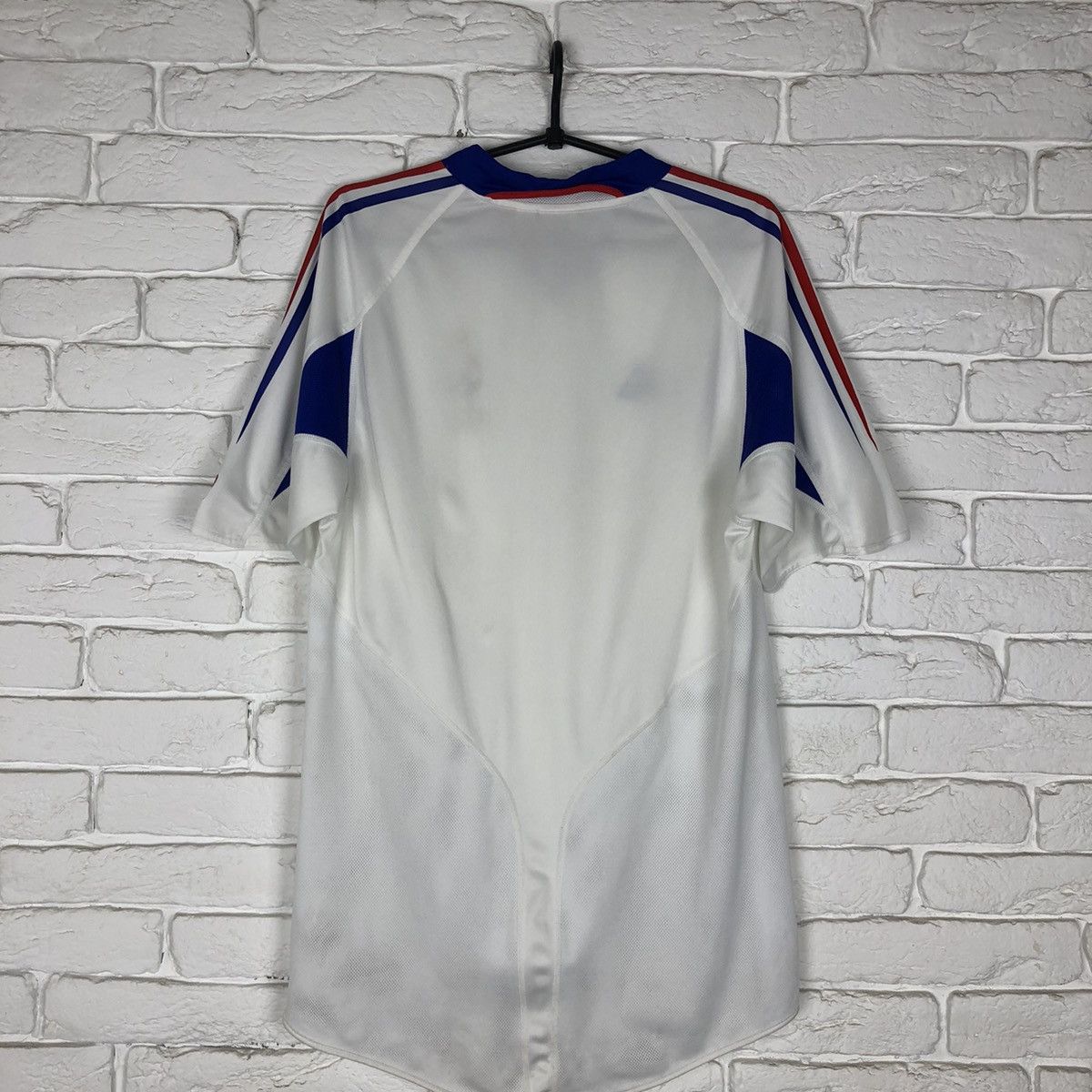 Adidas France national team 2004 2006 away soccer jersey Size US M / EU 48-50 / 2 - 7 Thumbnail