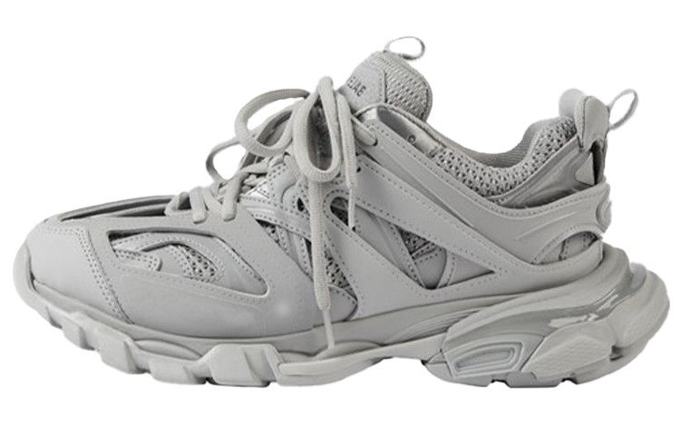 Balenciaga o1bcso1str1224 Track Sneakers Recycled Sole in Grey Size US 8 / IT 38 - 2 Thumbnail