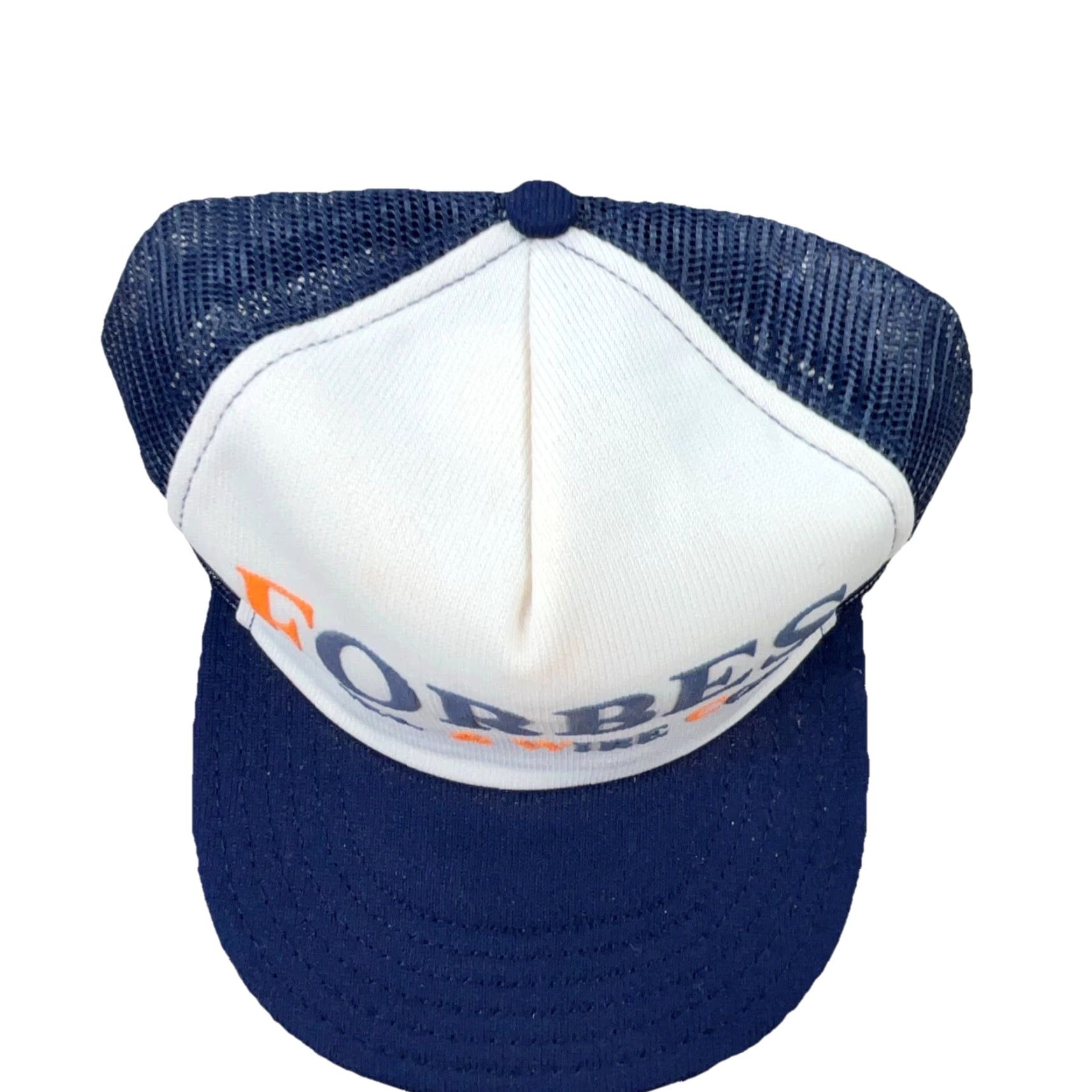 Vintage Vintage Trucker Hat Cap Blue 80s USA JR Advertising Adjustable Men Hank? Size ONE SIZE - 3 Thumbnail