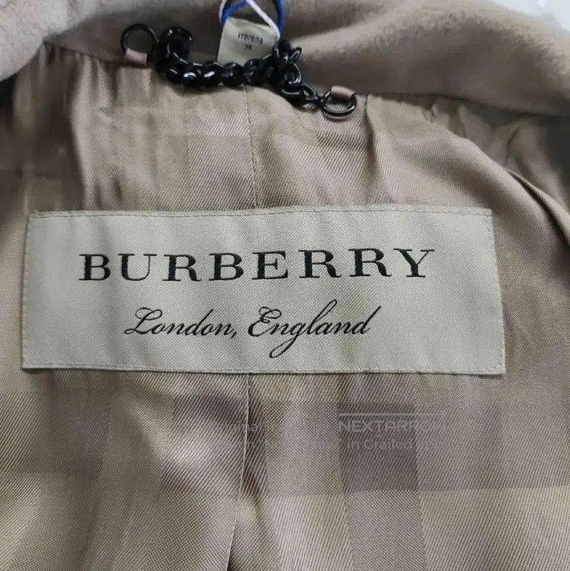 Burberry Burberry Light Pink Cotton Women's Trench Coat. Size M / US 6-8 / IT 42-44 - 5 Thumbnail