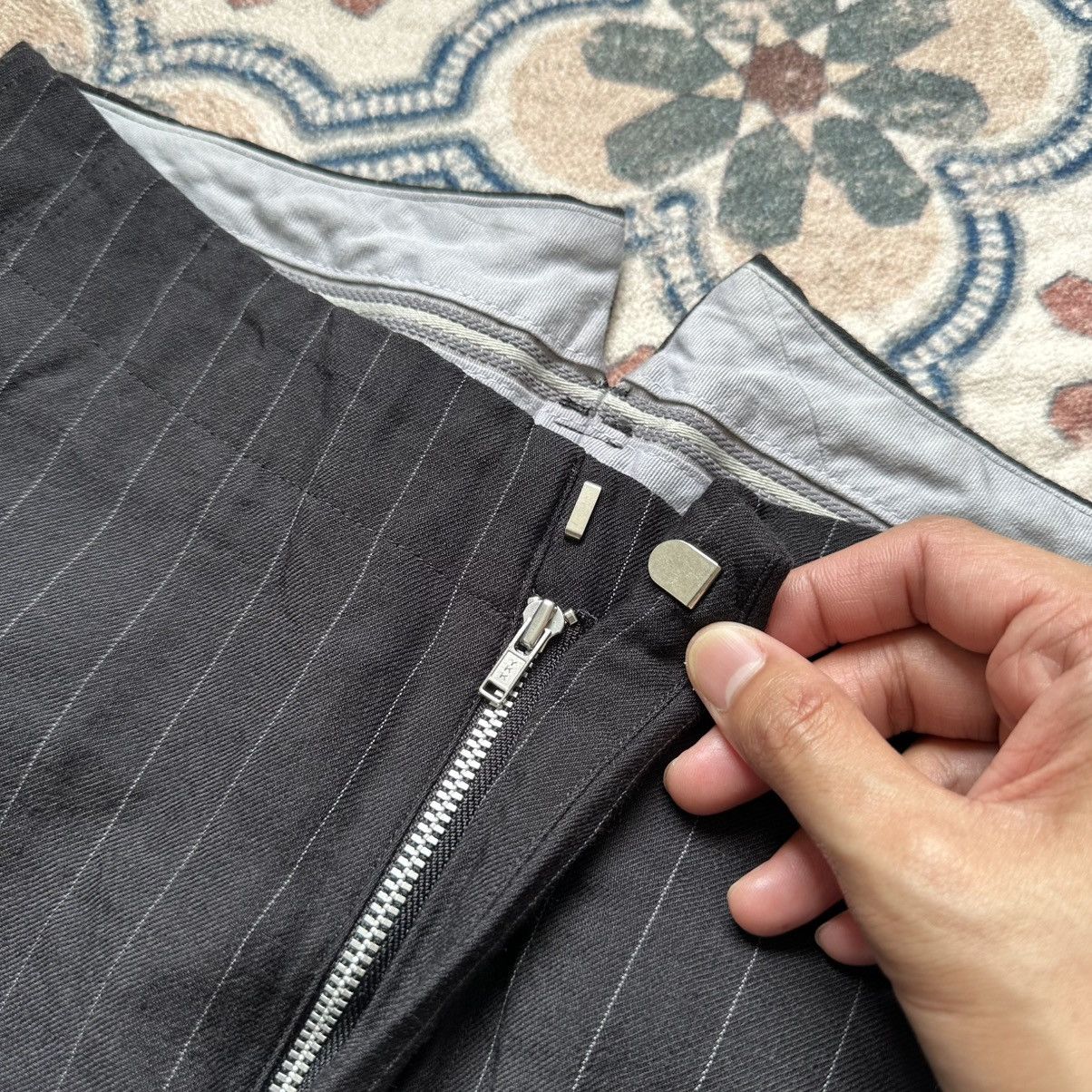 Vintage Comme Des Garsons Stripes Pants Size US 30 / EU 46 - 3 Thumbnail