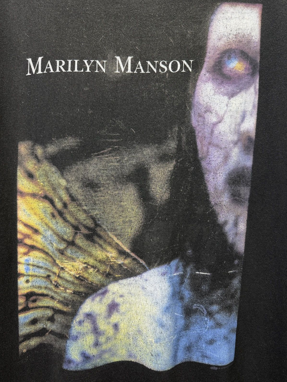 Marilyn Manson Vintage Marilyn Manson Shirt 90’ Size US XL / EU 56 / 4 - 3 Thumbnail