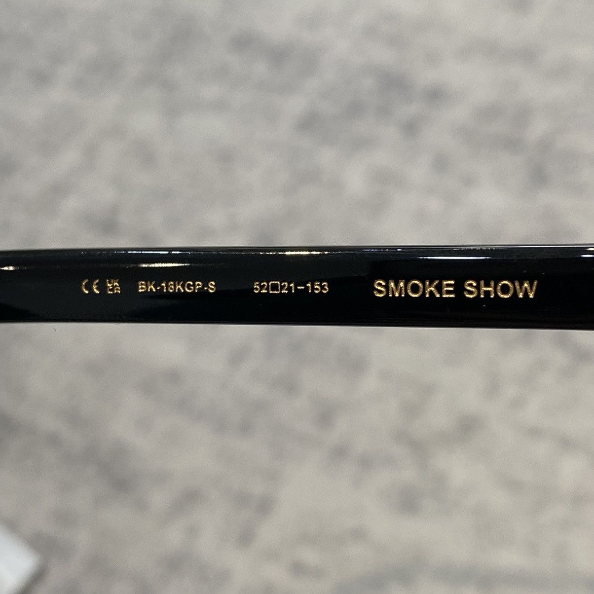 Chrome Hearts CHROME HEARTS SMOKE SHOW BLACK/18KGP Size ONE SIZE - 7 Thumbnail