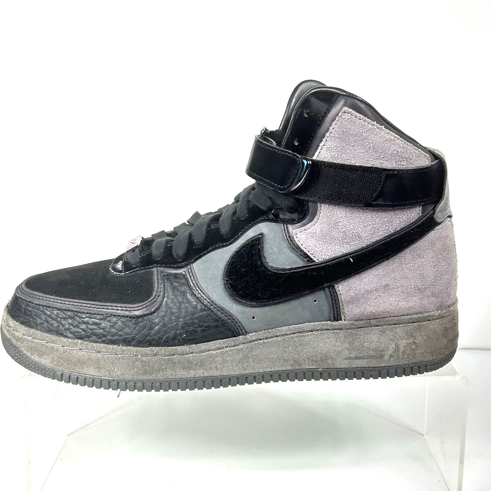 Nike Nike Air Force 1 A Ma Maniere High Men’s Size 13 Black Gray Size US 13 / EU 46 - 4 Thumbnail