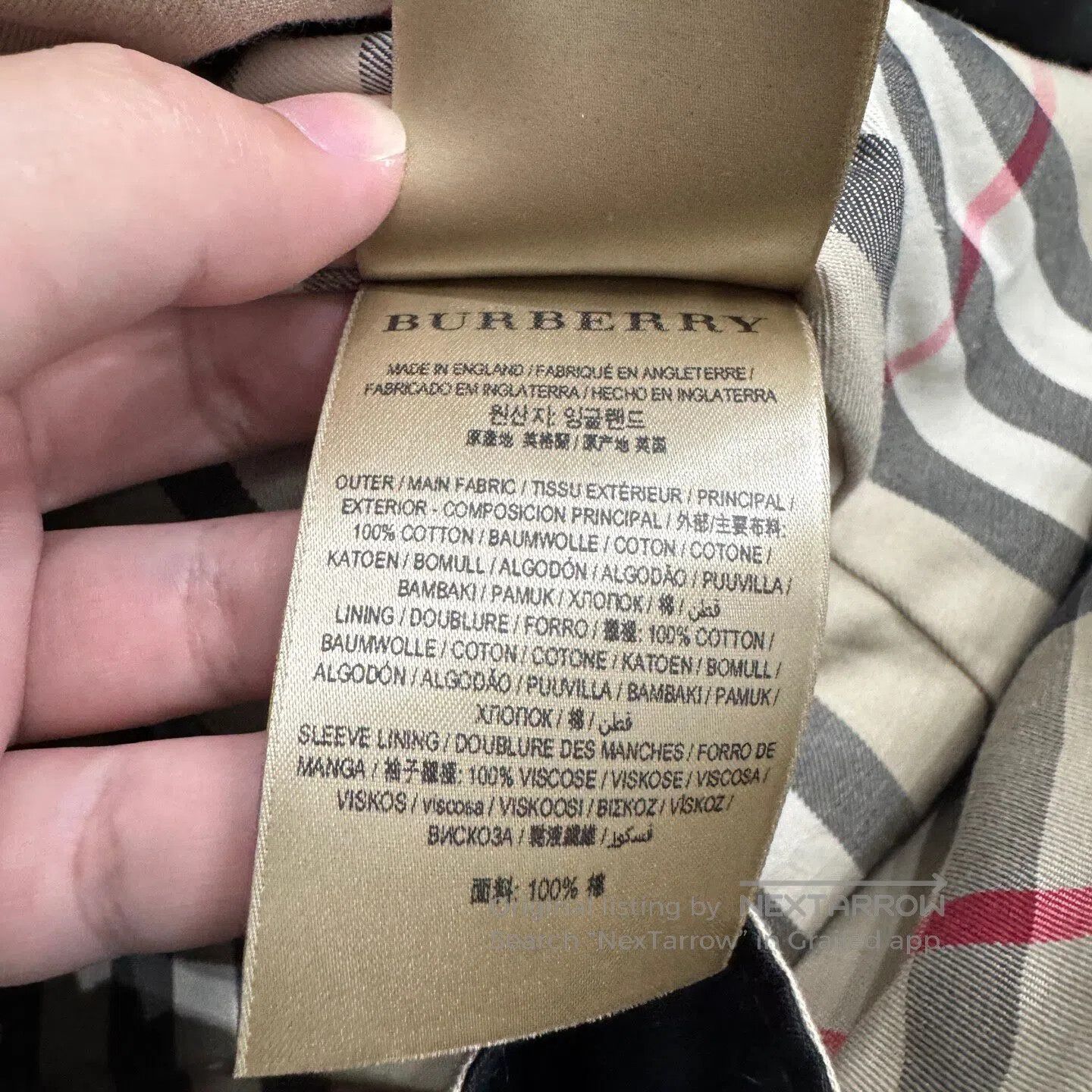 Burberry BURBERRY Double-row buttoned trench coat| Size L / US 10 / IT 46 - 5 Thumbnail