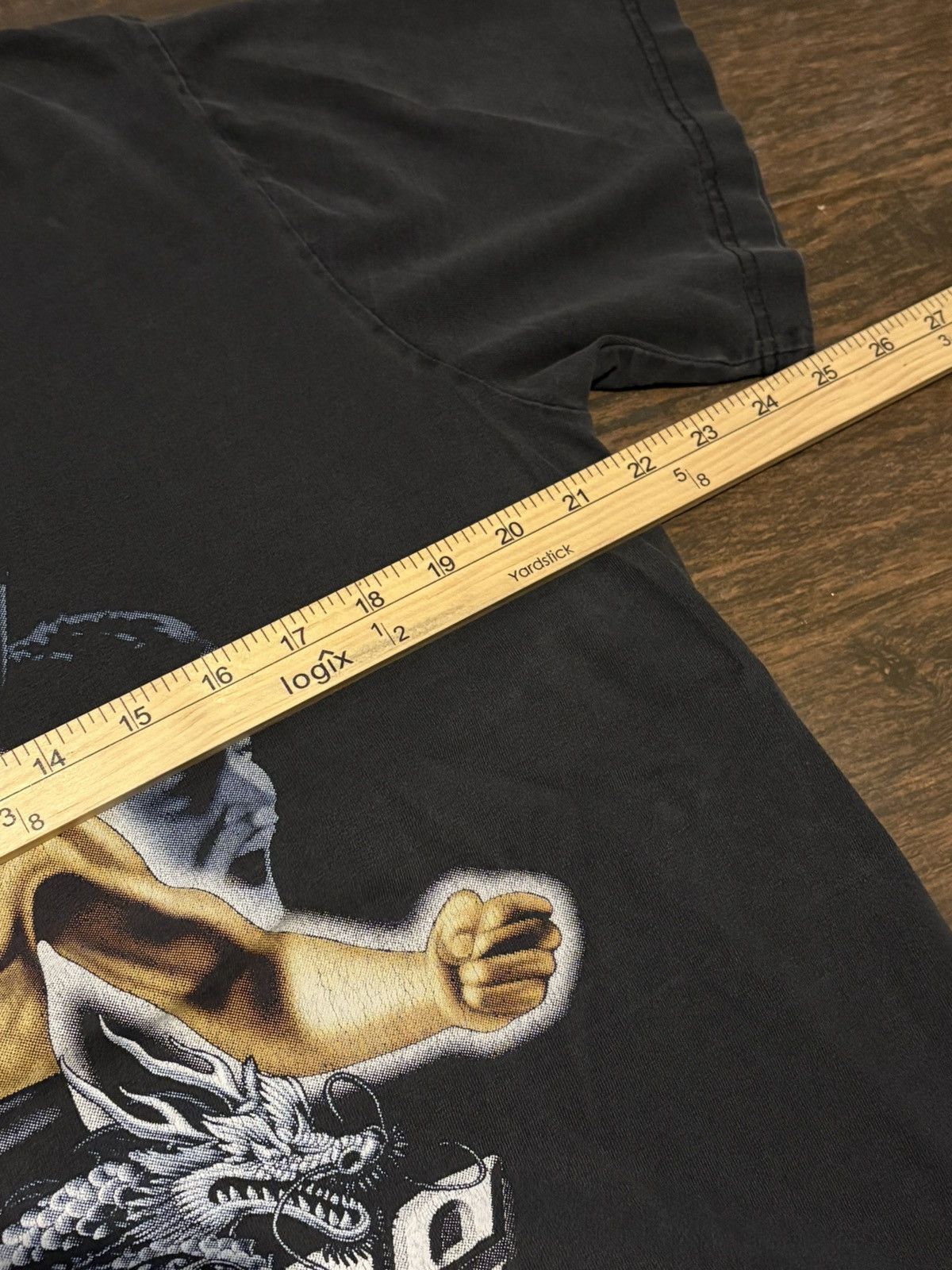 Other Vintage Bruce Lee Faded Black T-shirt Size Medium Size US M / EU 48-50 / 2 - 4 Thumbnail