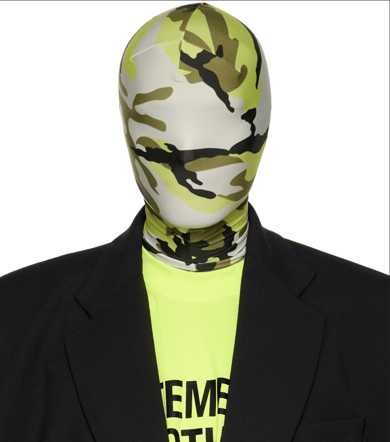 Vetements Vetements Camo Styling Mask Size ONE SIZE - 2 Thumbnail