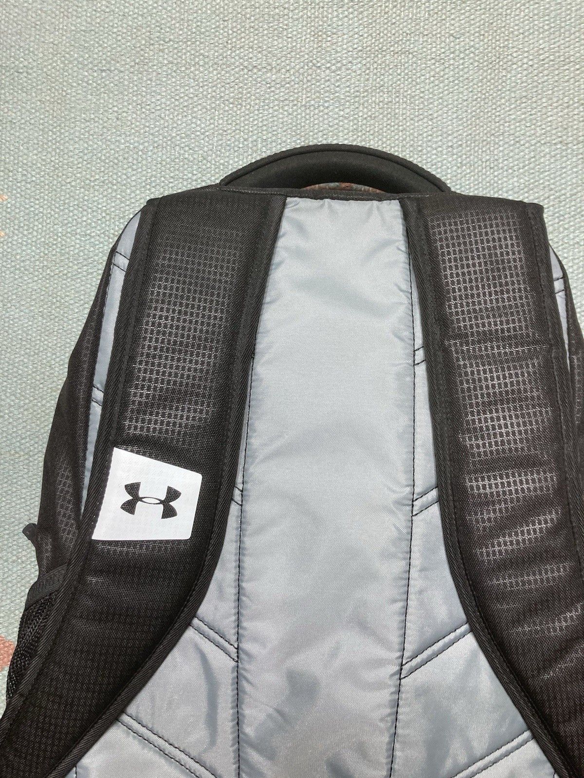 Under Armour Under Armour Hustle Backpack Graphite Gym School Exc Cond Size ONE SIZE - 9 Thumbnail
