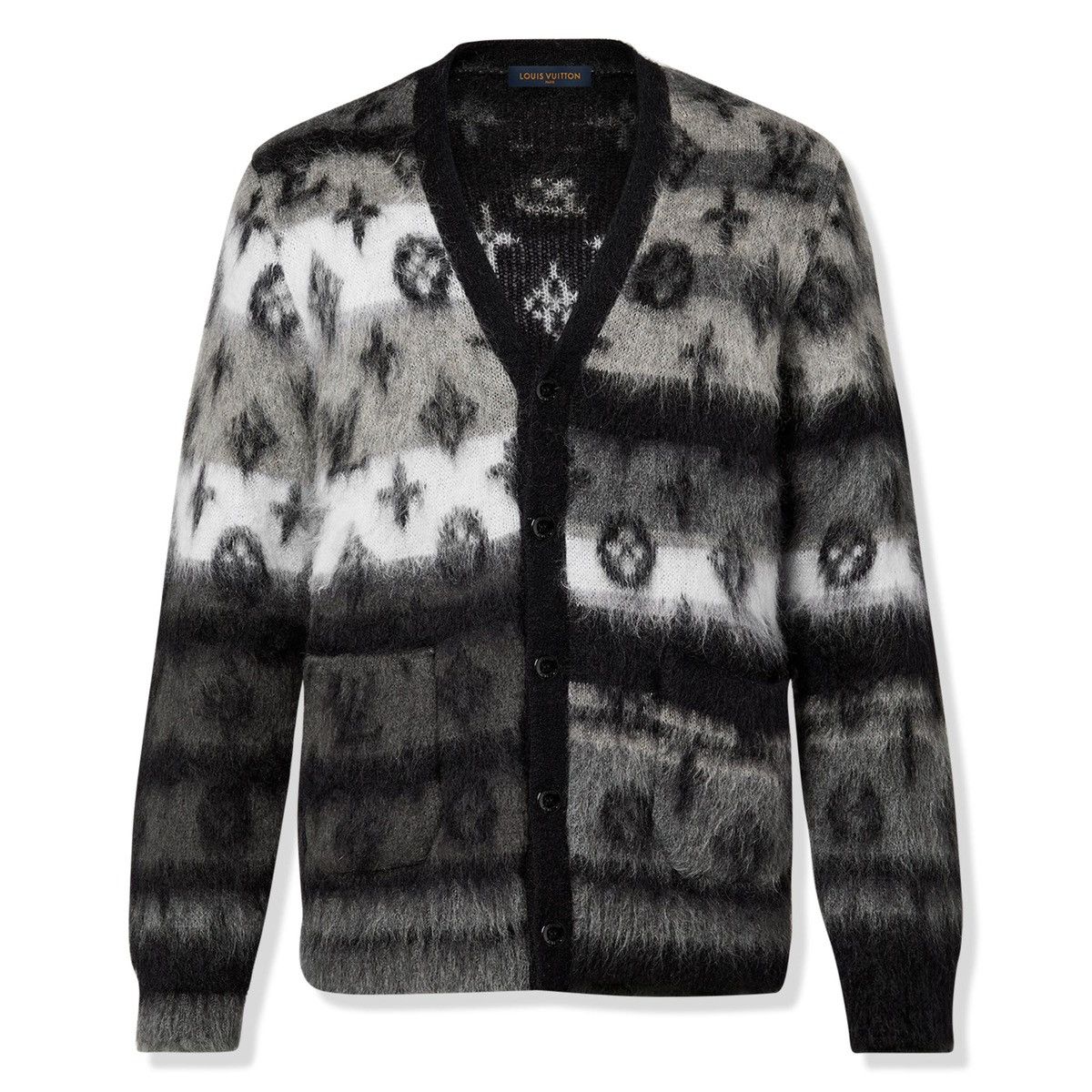 Louis Vuitton Louis Vuitton Monogram Mohair Cardigan Size US L / EU 52-54 / 3 - 1 Thumbnail