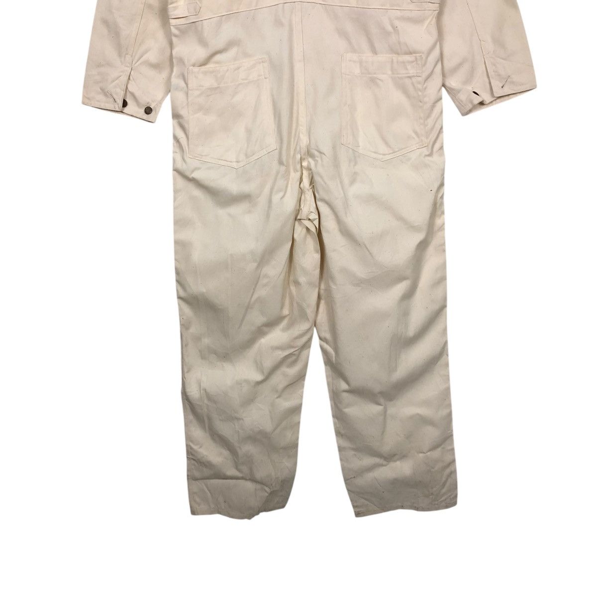 Vintage 🔥VINTAGE WORKER COVERALL NISSAN MOTOR OKAYAMA BIG LOGO Size US 36 / EU 52 - 12 Thumbnail