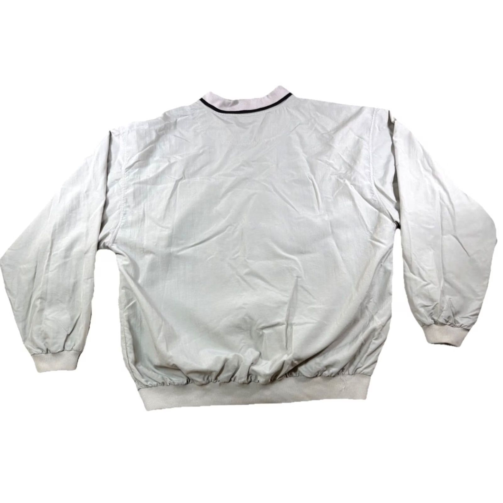 Vintage VINTAGE SDI Windbreaker Jacket Mens L Beige Golf 90s Outdoor Retro Sports Geneva National Golf Course Size US L / EU 52-54 / 3 - 8 Thumbnail