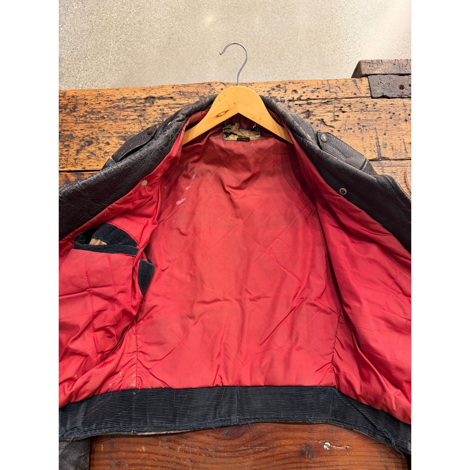Sears Vintage 1950's Sears Hercules D Pocket Leather Moto Jacket Size US M / EU 48-50 / 2 - 9 Thumbnail