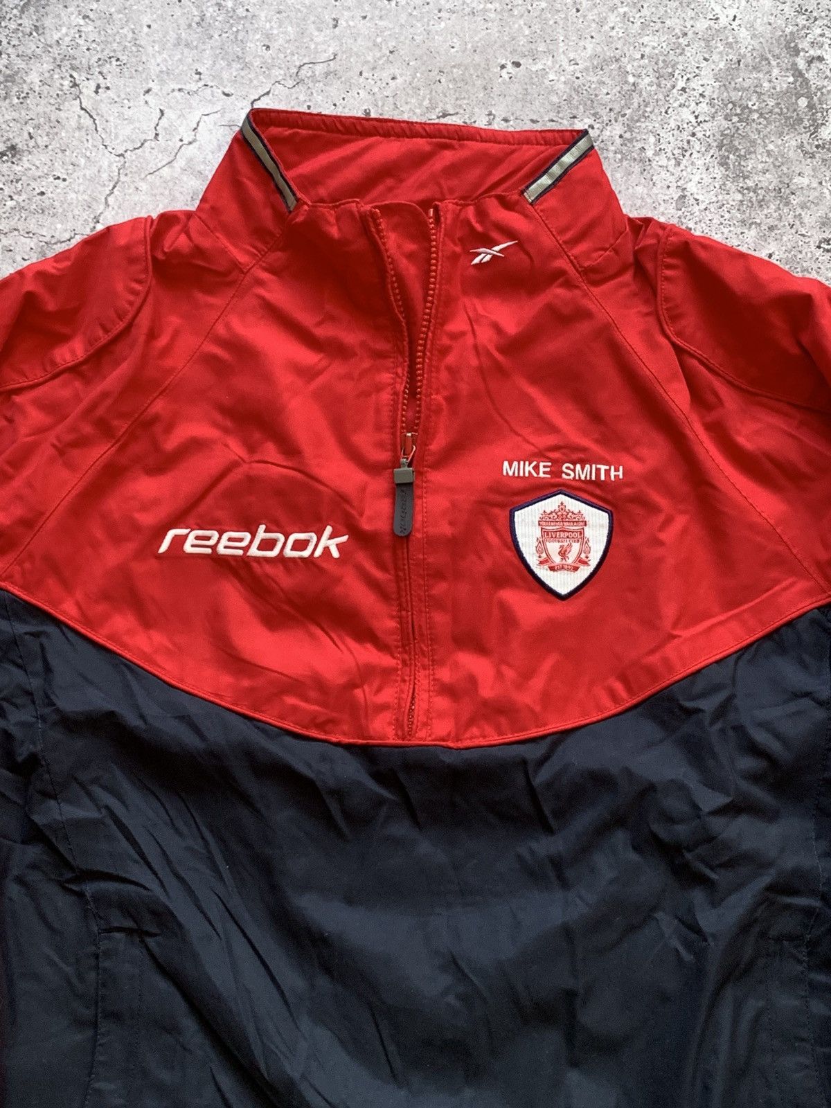 Reebok 🔥REEBOK LIVERPOOL 2001/2002 SEASON 1/4 ZIP TRACK JACKET Size US S / EU 44-46 / 1 - 3 Thumbnail