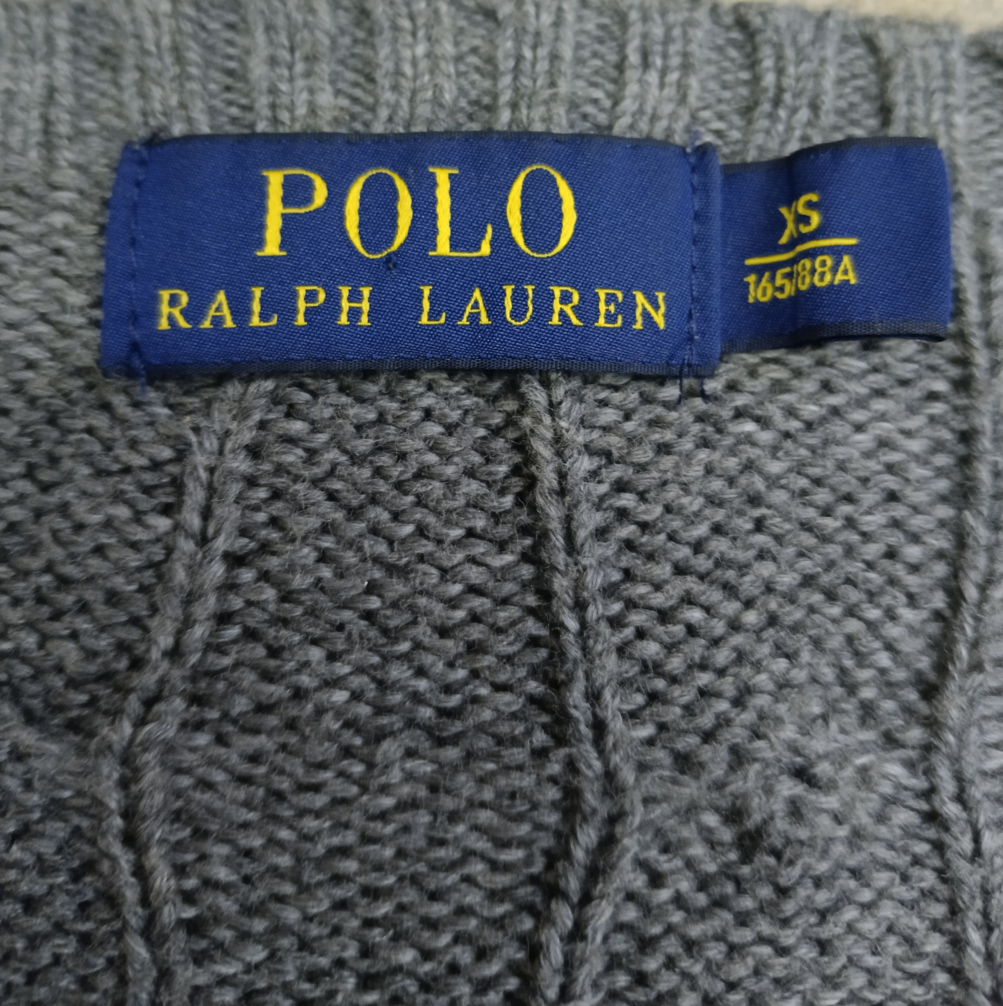Polo Ralph Lauren × Vintage 90s POLO RALPH LAUREN SMALL PONY KNITWEAR Size US XS / EU 42 / 0 - 9 Thumbnail