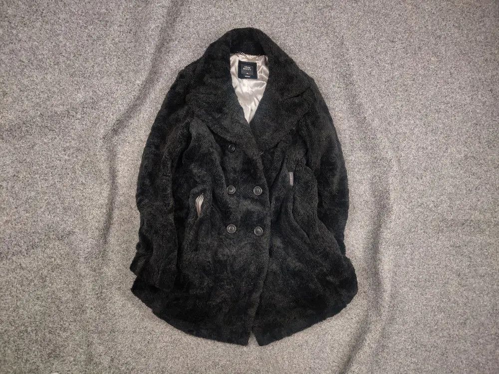 Miss Sixty Vintage Miss Sixty Fur double breasted Coat Jacket Y2K Style Size M / US 6-8 / IT 42-44 - 1 Thumbnail