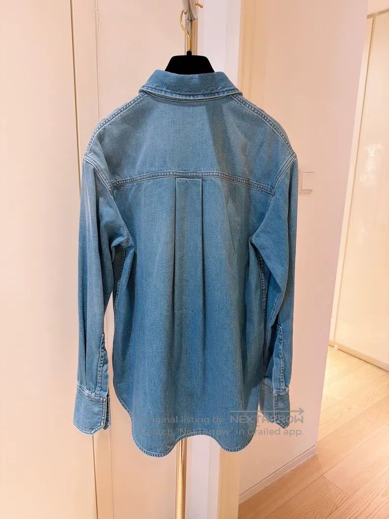 Valentino Valentino Sequin pocket shirt-style denim jacket Size XS / US 0-2 / IT 36-38 - 2 Thumbnail