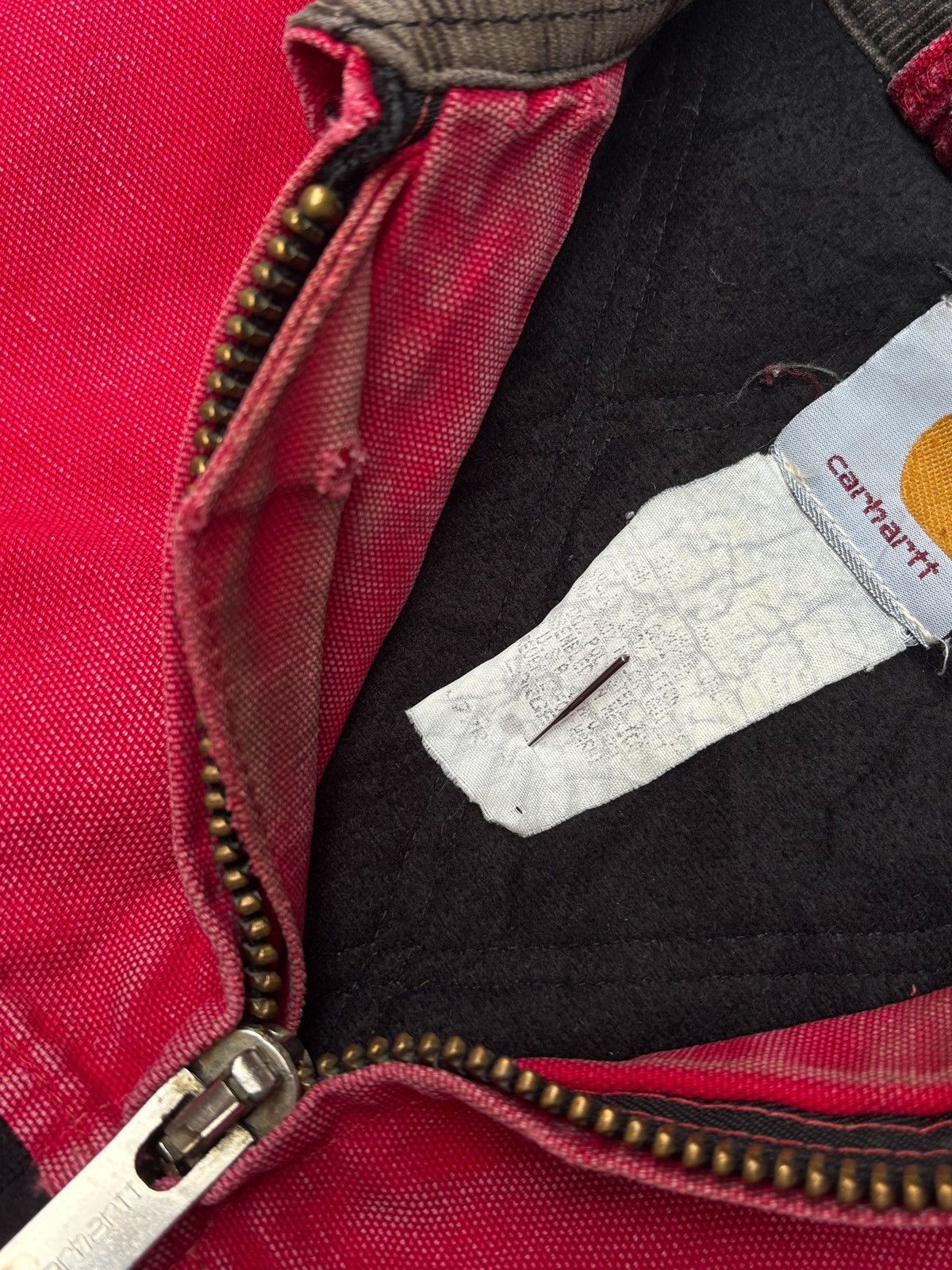 Carhartt × Vintage Carhartt J77 RED 1999 Santa Fe Aztec Southwest