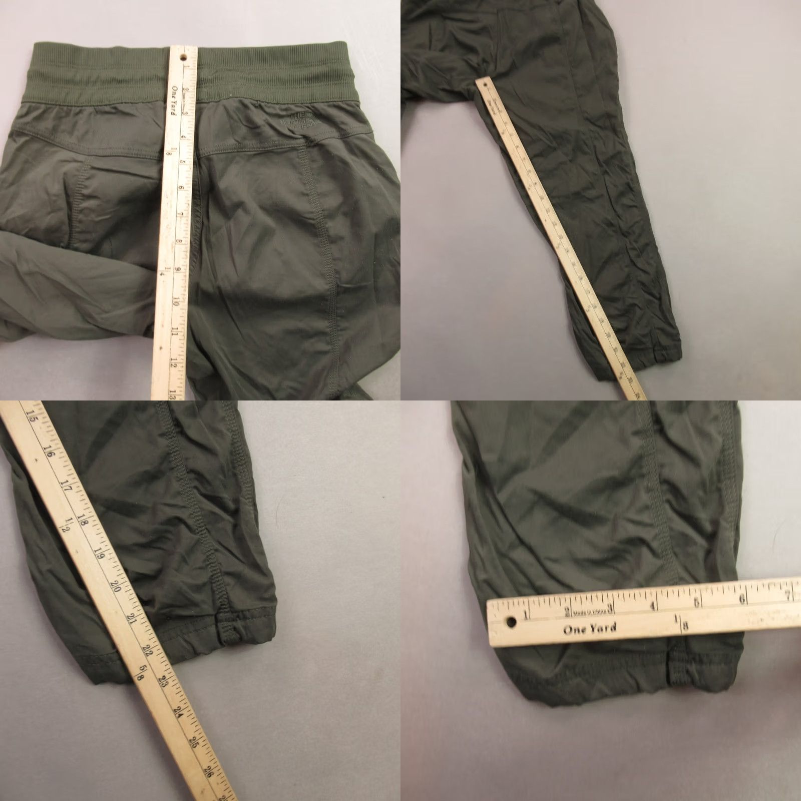 The North Face The North Face Pants Womens Small Straight Leg Pockets Green Chino Drawstring Size 28" / US 6 / IT 42 - 8 Thumbnail