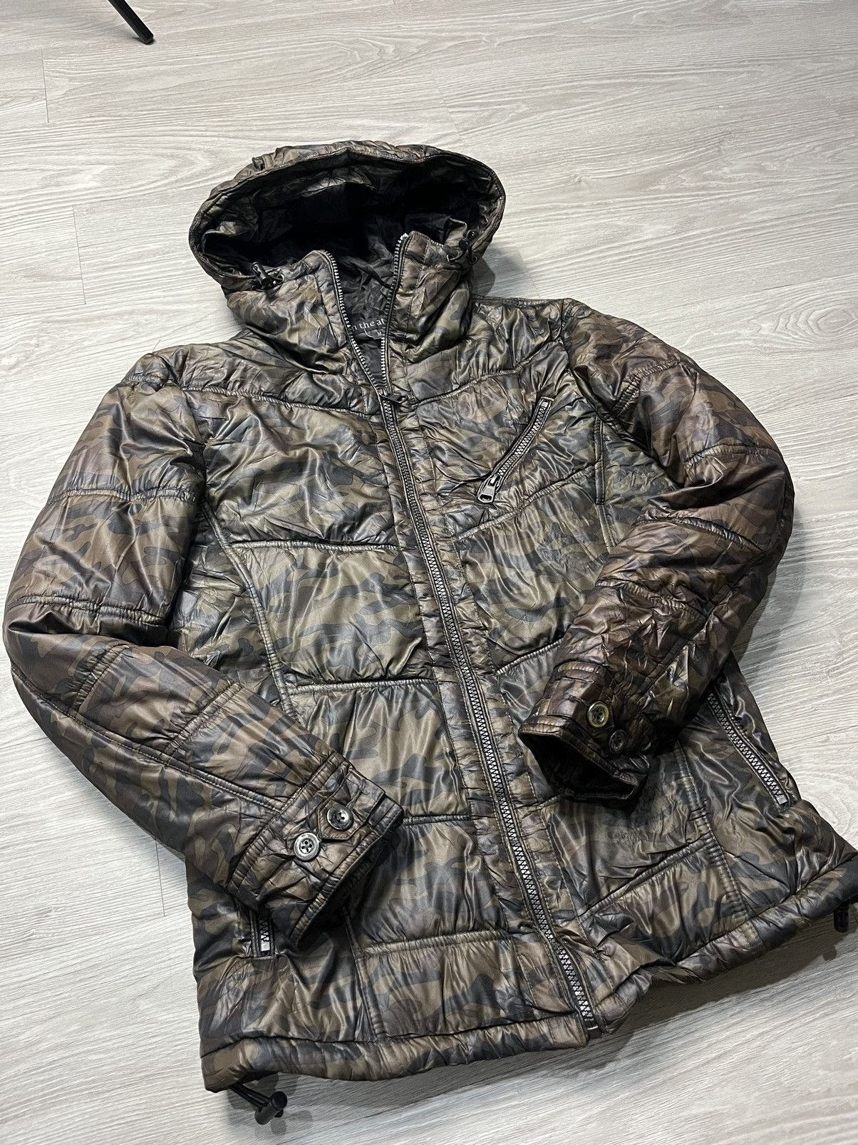 Hysteric Glamour × If Six Was Nine × Japanese Brand In The Attic Puffer Camo Jacket ifsix lgb fur Size M / US 6-8 / IT 42-44 - 3 Thumbnail
