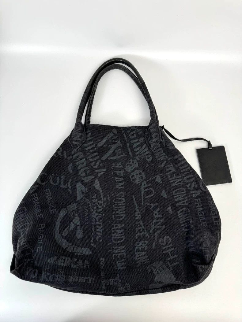 Vivienne Westwood Vivienne Westwood size os Alphabet Punk Totem Canvas Bag To Size ONE SIZE - 4 Thumbnail