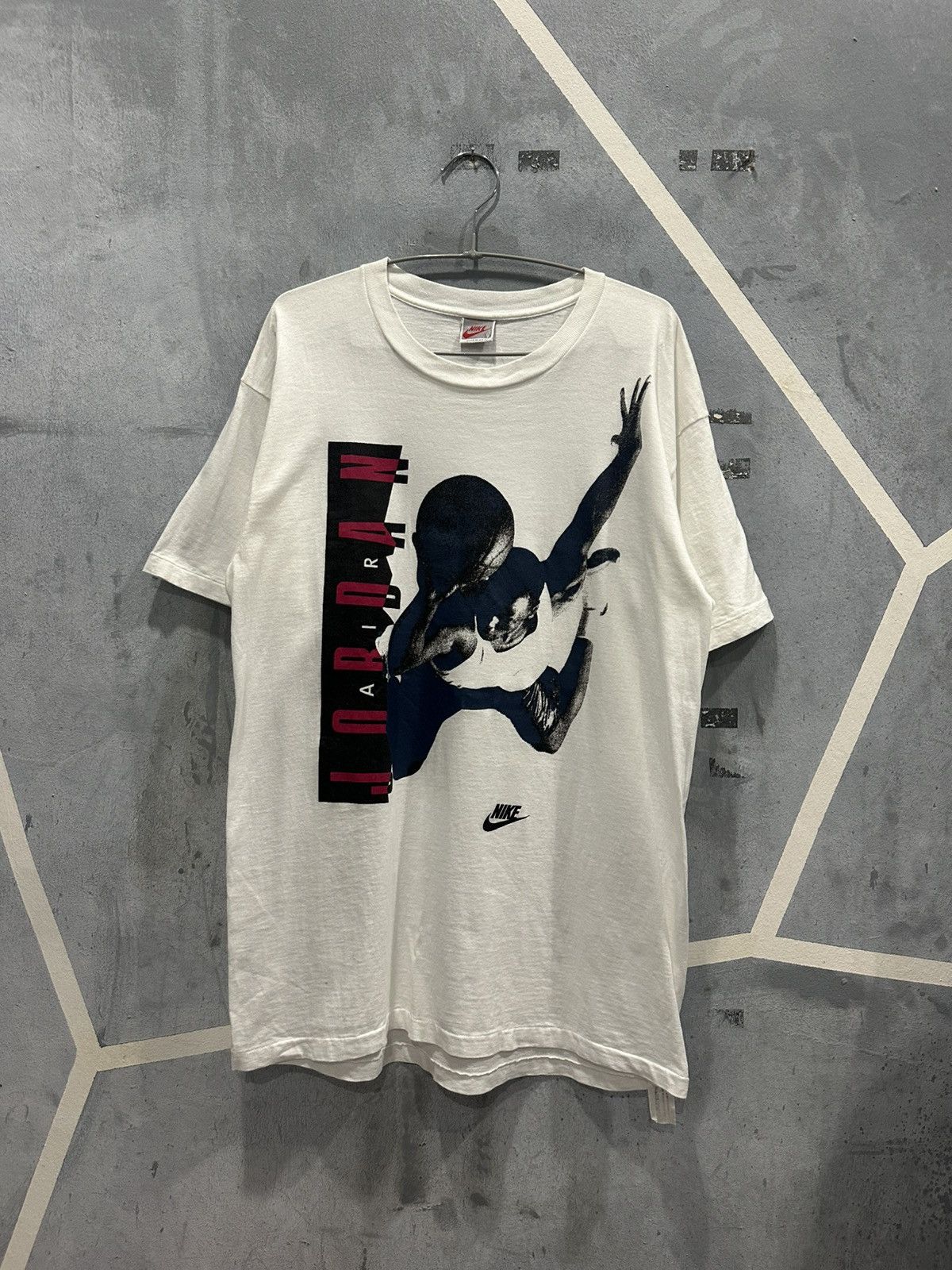 Nike Vintage Nike Grey Tag Michael Jordan Air Size US M / EU 48-50 / 2 - 1 Thumbnail