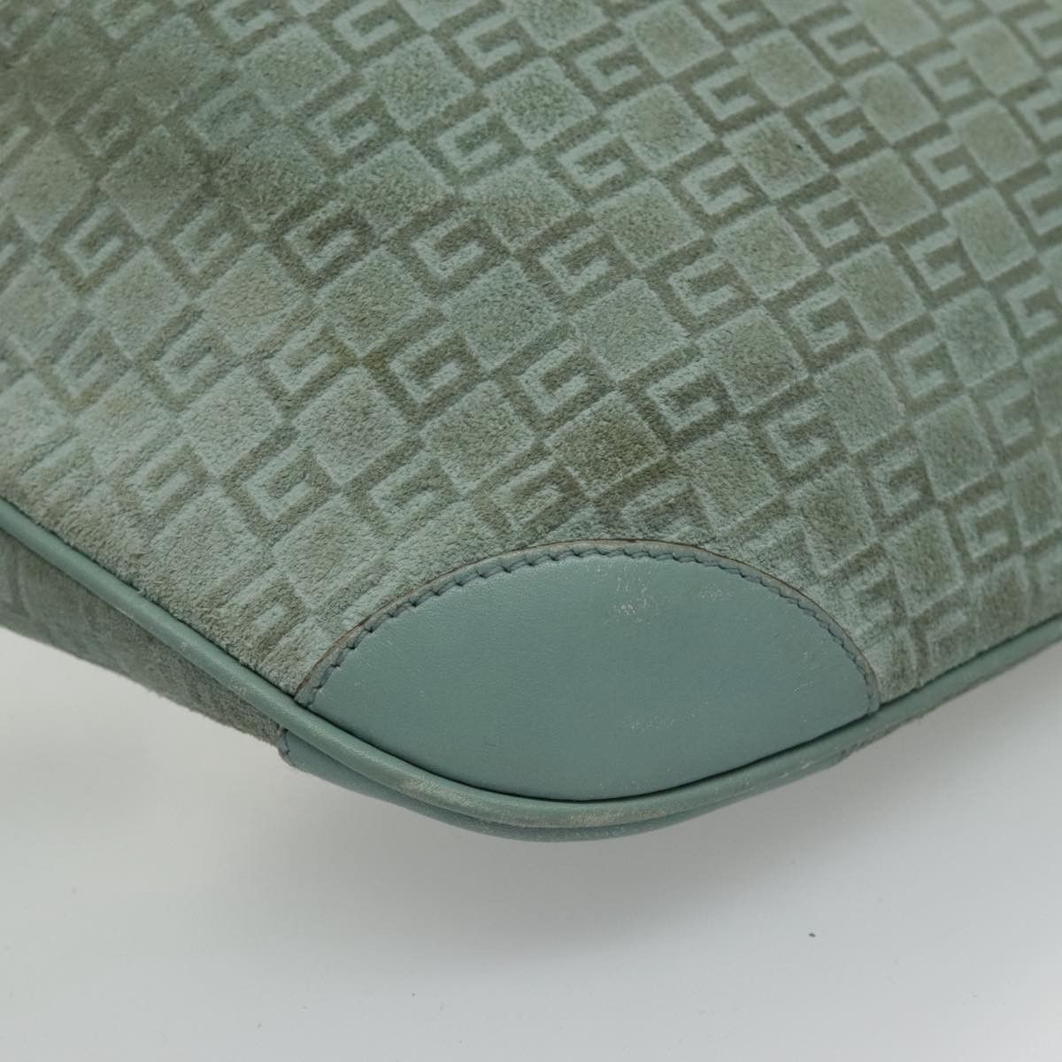 Gucci GUCCI Shoulder Bag Suede Blue Gold 001 001 Size ONE SIZE - 15 Thumbnail