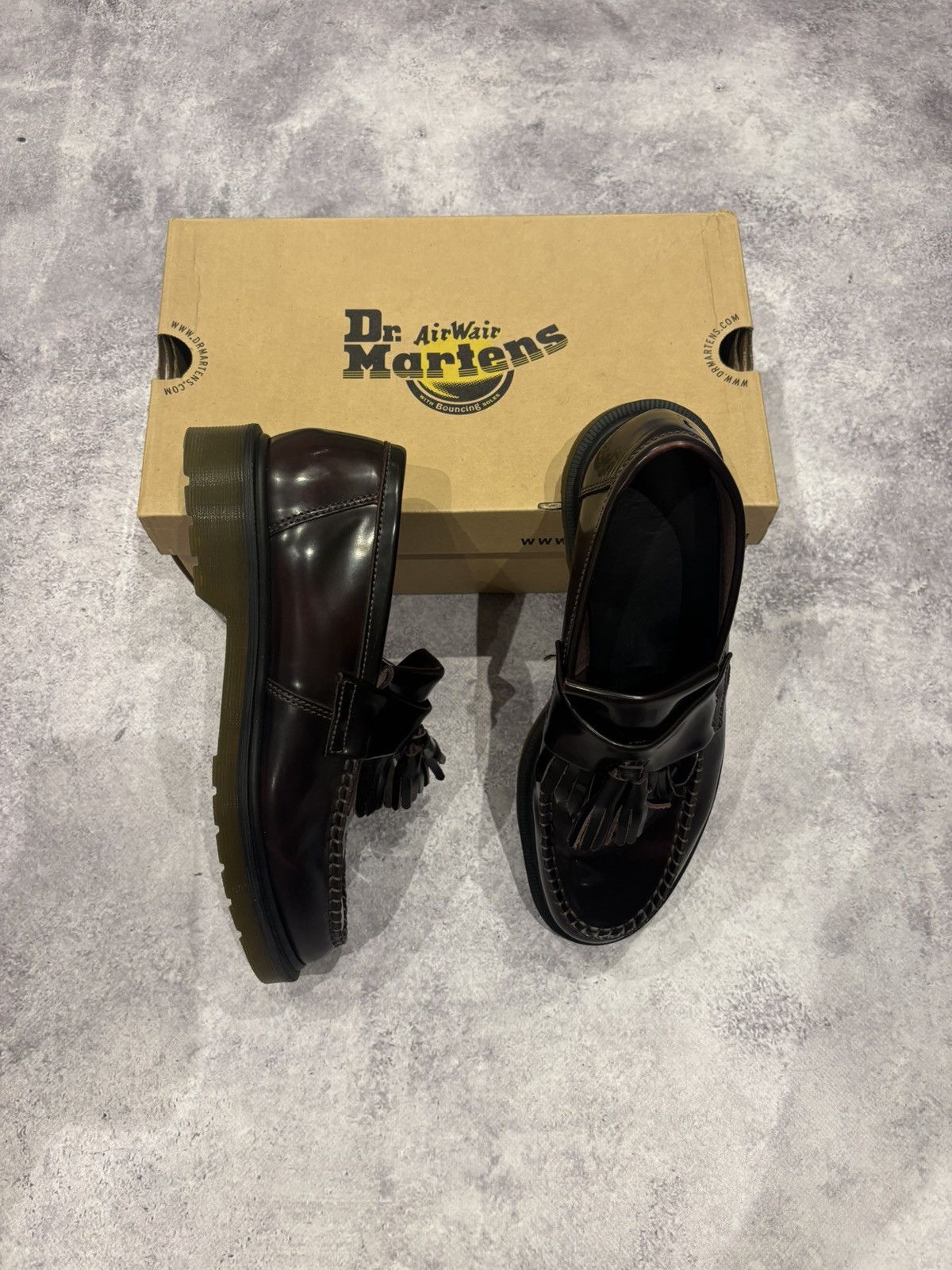 Dr. Martens Dr. Martens Cherry red Adrian tassel loafers Size US 9 / EU 42 - 2 Thumbnail