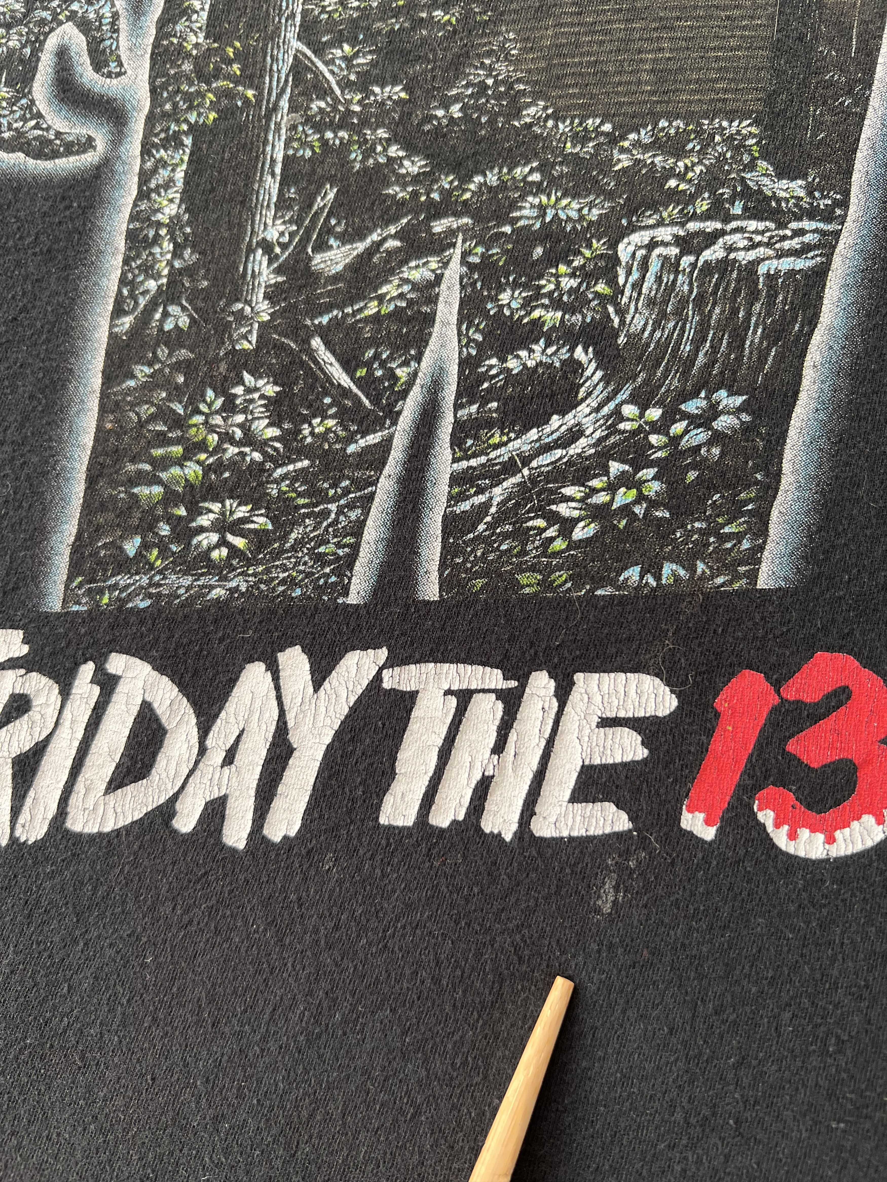 Expert Horror Vintage 2019 Friday the 13th Horror Movie Black T-shirt Size US XL / EU 56 / 4 - 5 Thumbnail