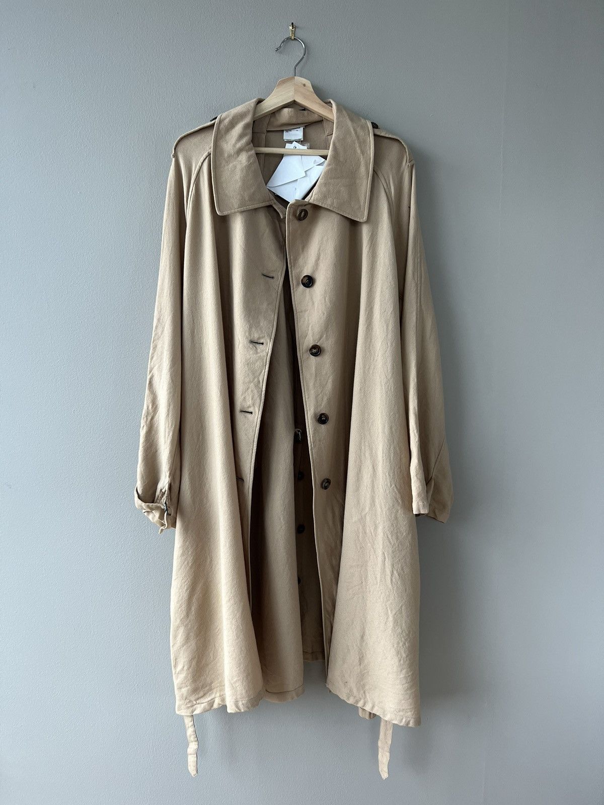 Ann Demeulemeester AW04 Bondage Trench Coat | Grailed