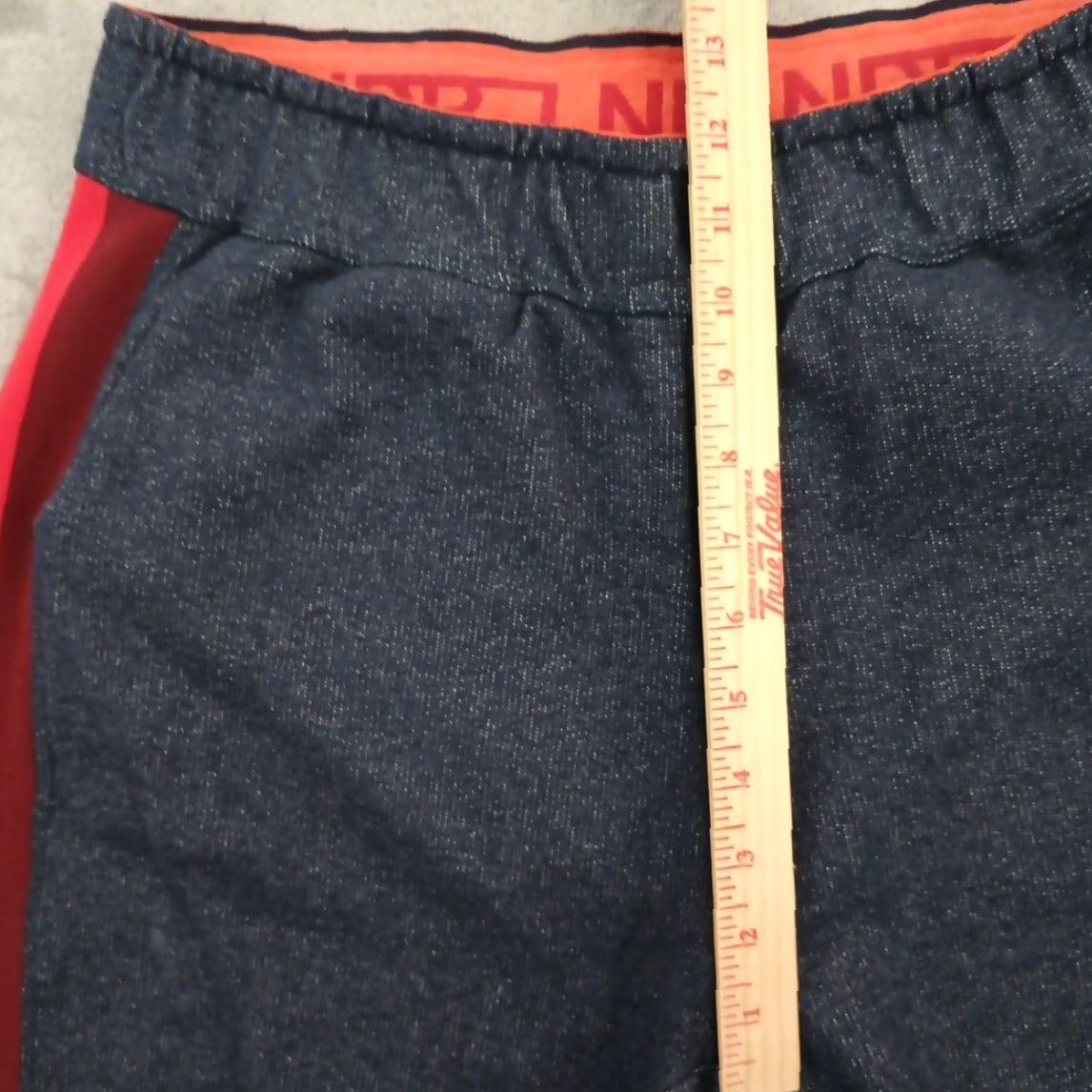 Vintage LNDR Jogger Pants Womens Large Blue Red Stripe Pull On Marl Horizon 30x24 Crop Size 36" / US 14 / IT 50 - 4 Thumbnail