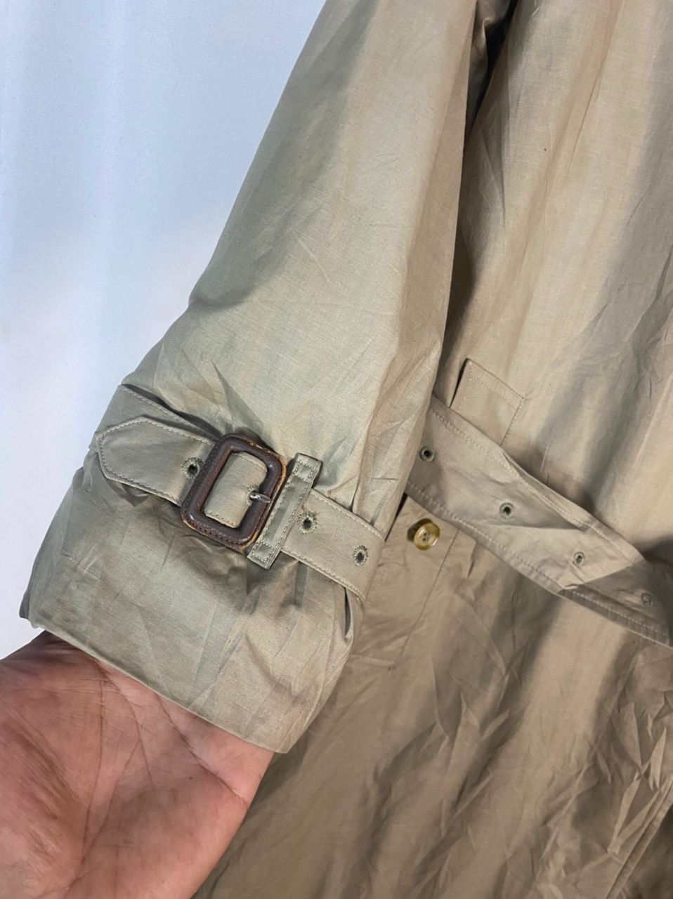 Burberry × Designer × Vintage Vintage Burberry trench coat made in England Size M / US 6-8 / IT 42-44 - 12 Thumbnail