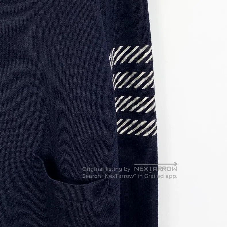 Thom Browne Thom Browne Black cardigan Size US XXL / EU 58 / 5 - 4 Thumbnail