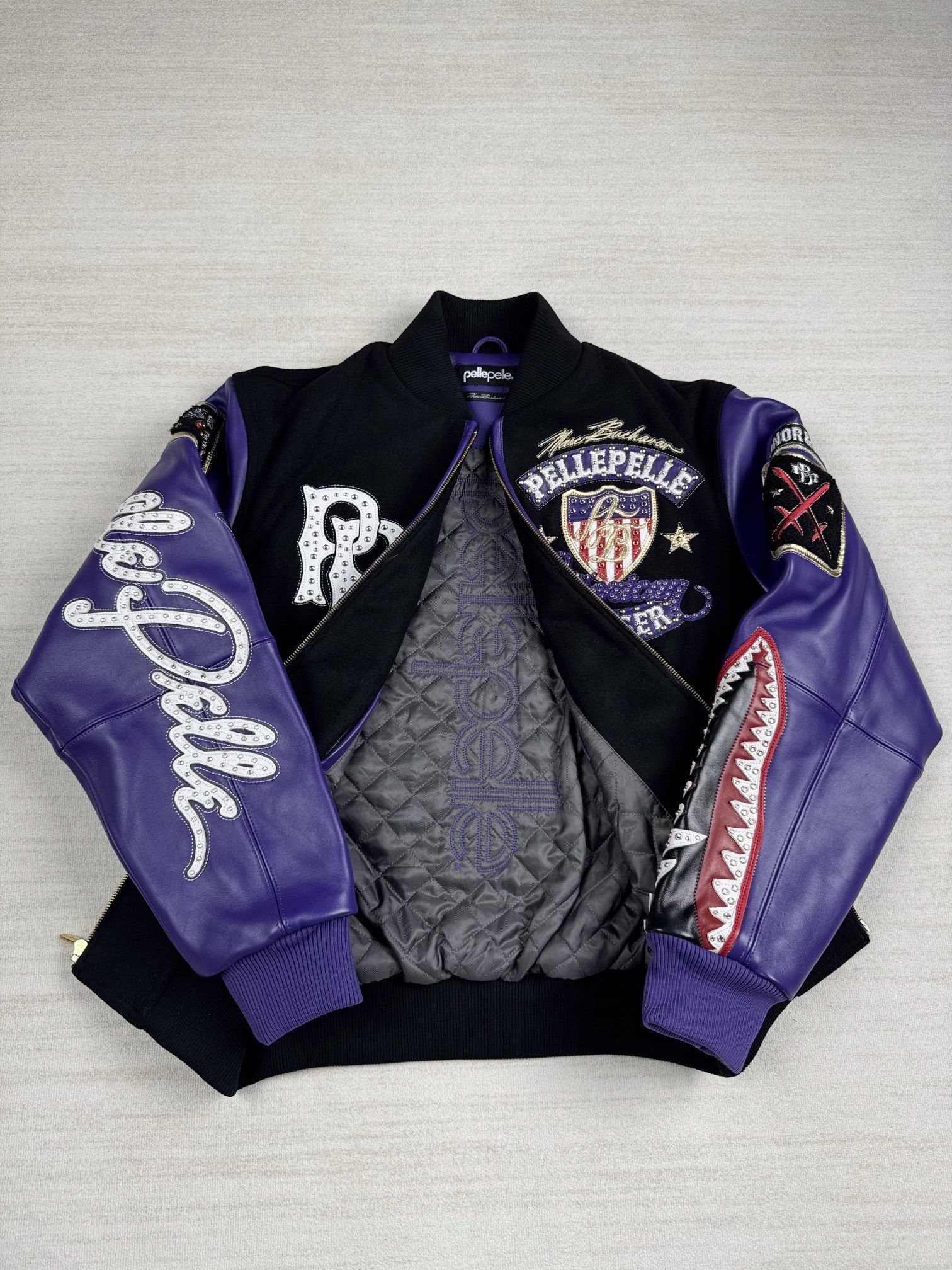 Pelle Pelle pelle pelle american bruiser varsity jacket Size US L / EU 52-54 / 3 - 8 Thumbnail