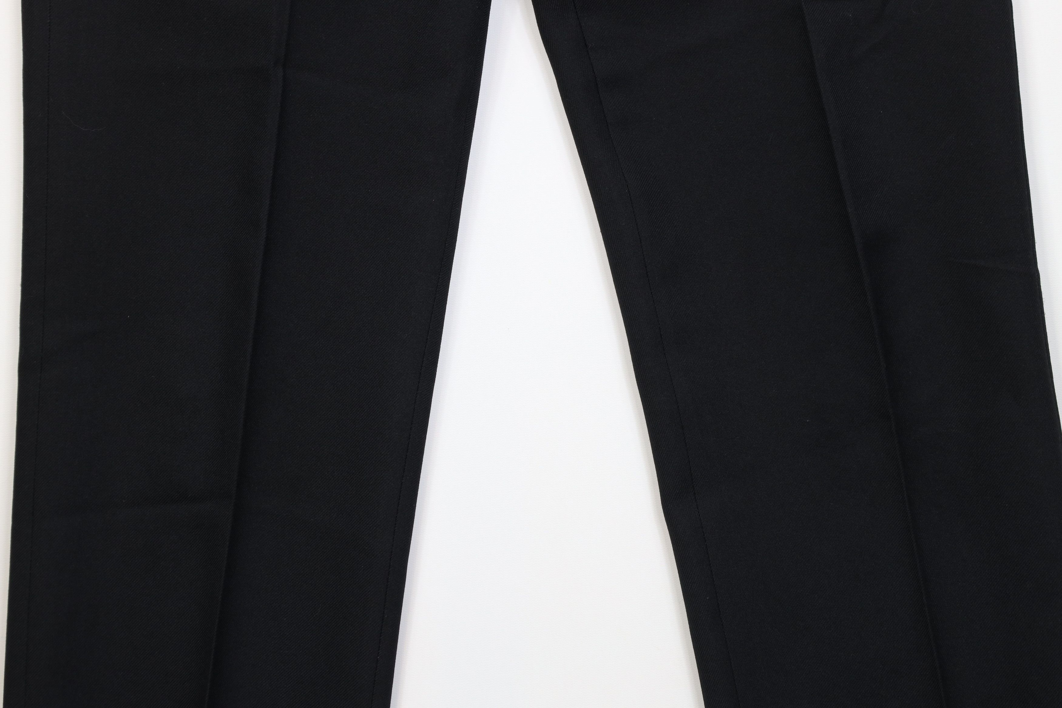 Vintage Vintage 70s Streetwear Flared Wide Leg Chino Pants Black USA Size US 34 / EU 50 - 3 Thumbnail