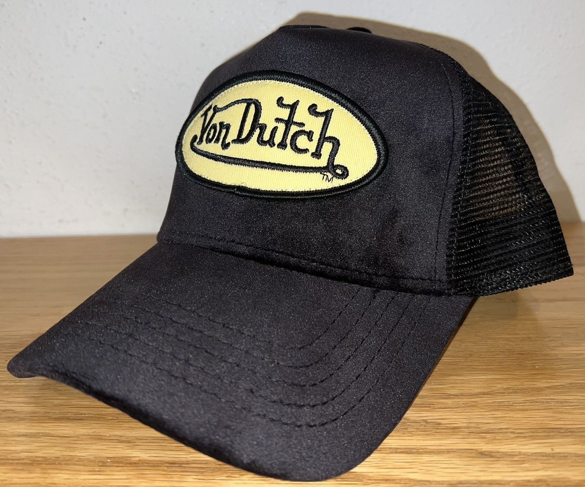 Von Dutch Von Dutch Velvet Suede Trucker Hat Size ONE SIZE - 2 Thumbnail