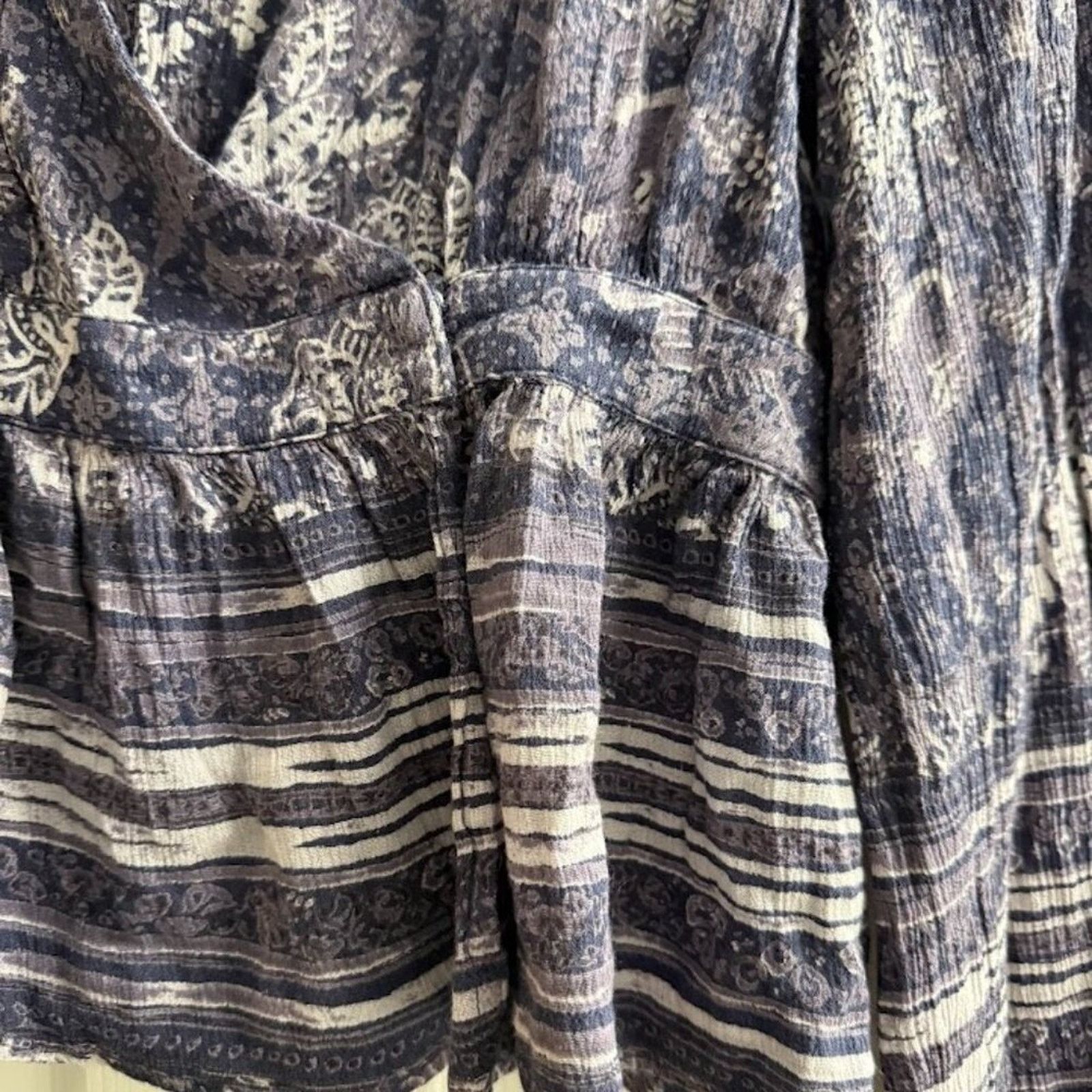 Free People Free People Wrap Top Size Medium Size M / US 6-8 / IT 42-44 - 2 Thumbnail