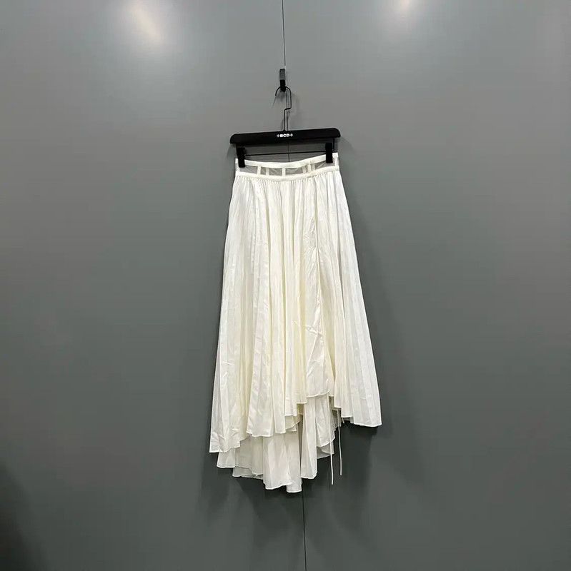 Dior Dior White Cotton Midi Skirt for Summer 0089 Size 28" / US 6 / IT 42 - 1 Thumbnail