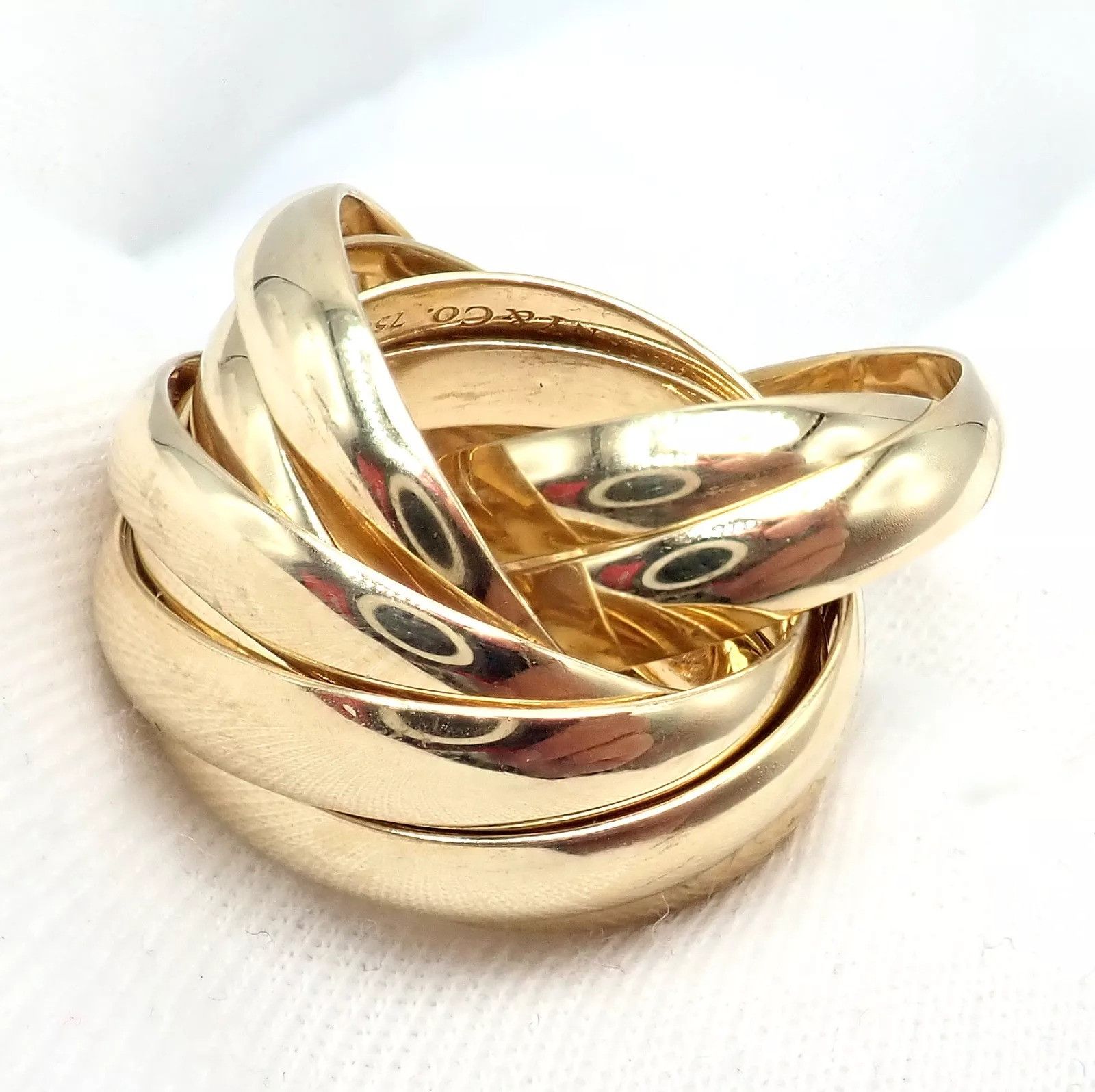 Tiffany & Co. Tiffany & Co Gold 9 Row Melody Calife Picasso Ring 5 Size ONE SIZE - 8 Thumbnail