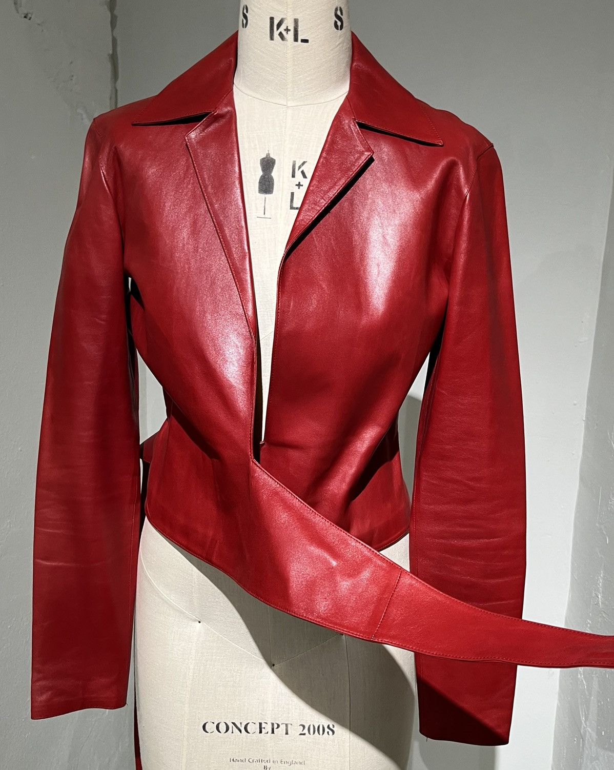 Gucci 2001 Tom Ford Wrap Leather Shirt Size S / US 4 / IT 40 - 10 Thumbnail