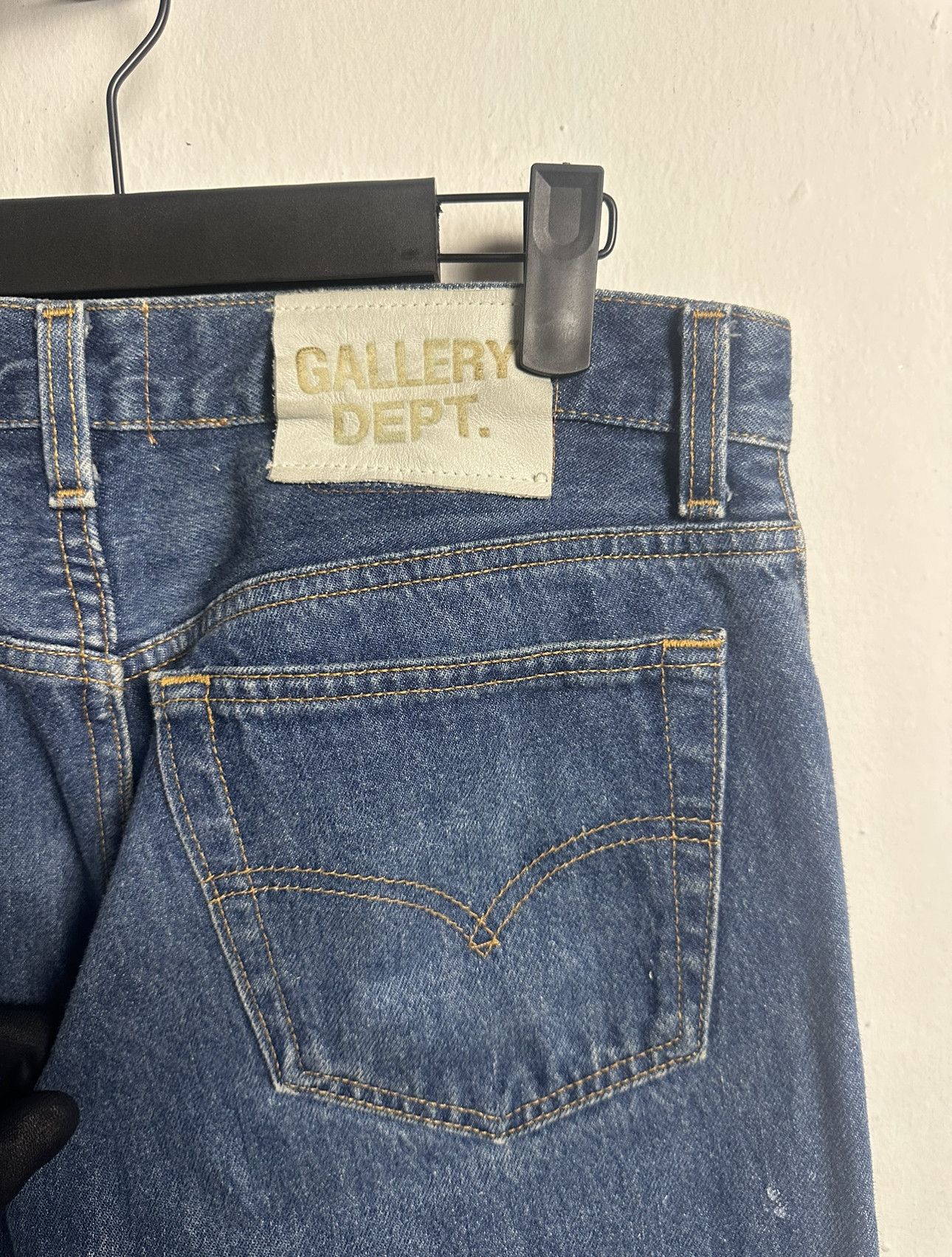 Gallery Dept. Gallery Dept. La Flare Blue Denim Size US 29 - 6 Thumbnail