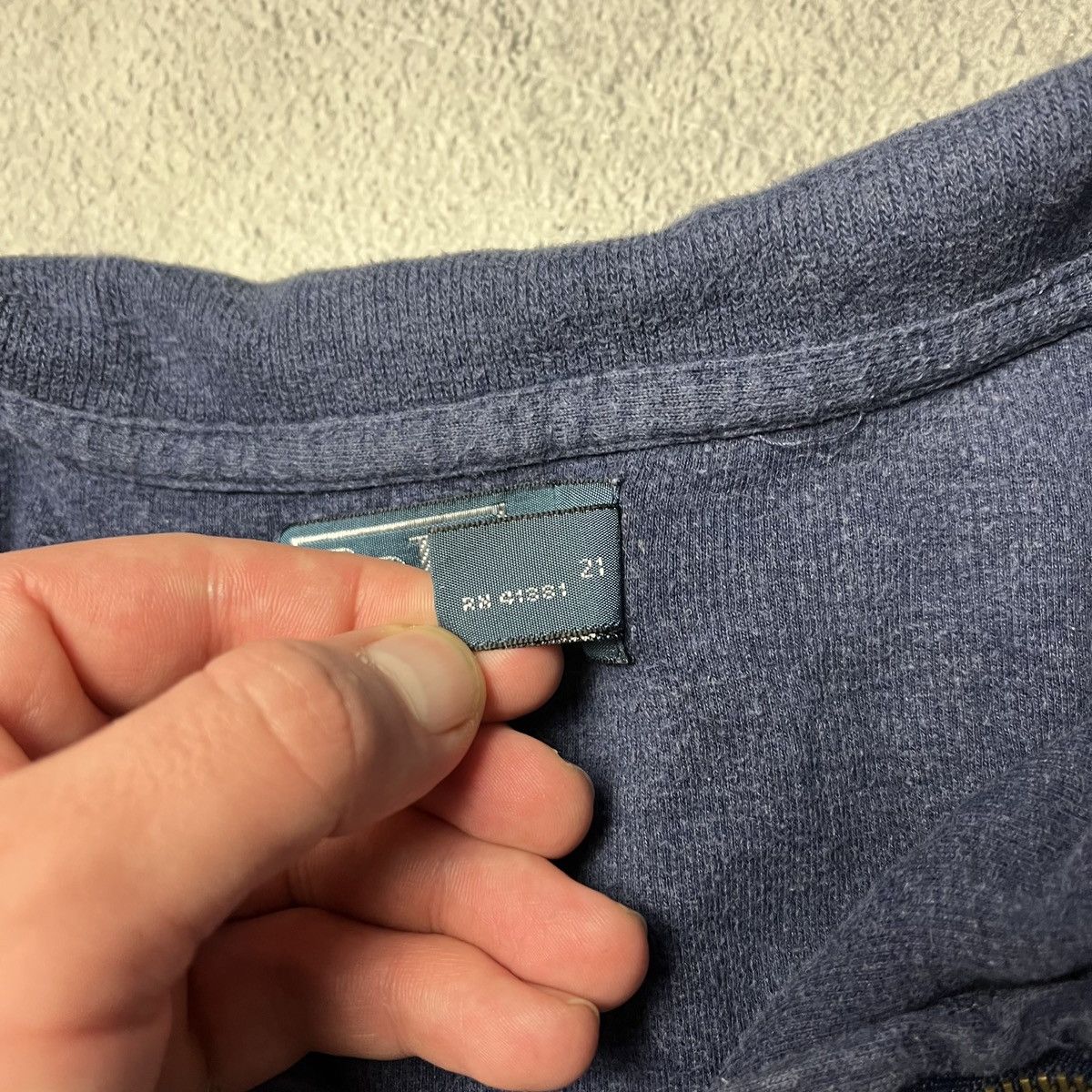 Polo Ralph Lauren × Ralph Lauren × Vintage PRL Polo Ralph Lauren distressed y2k zip sweatshirt Size US M / EU 48-50 / 2 - 8 Thumbnail