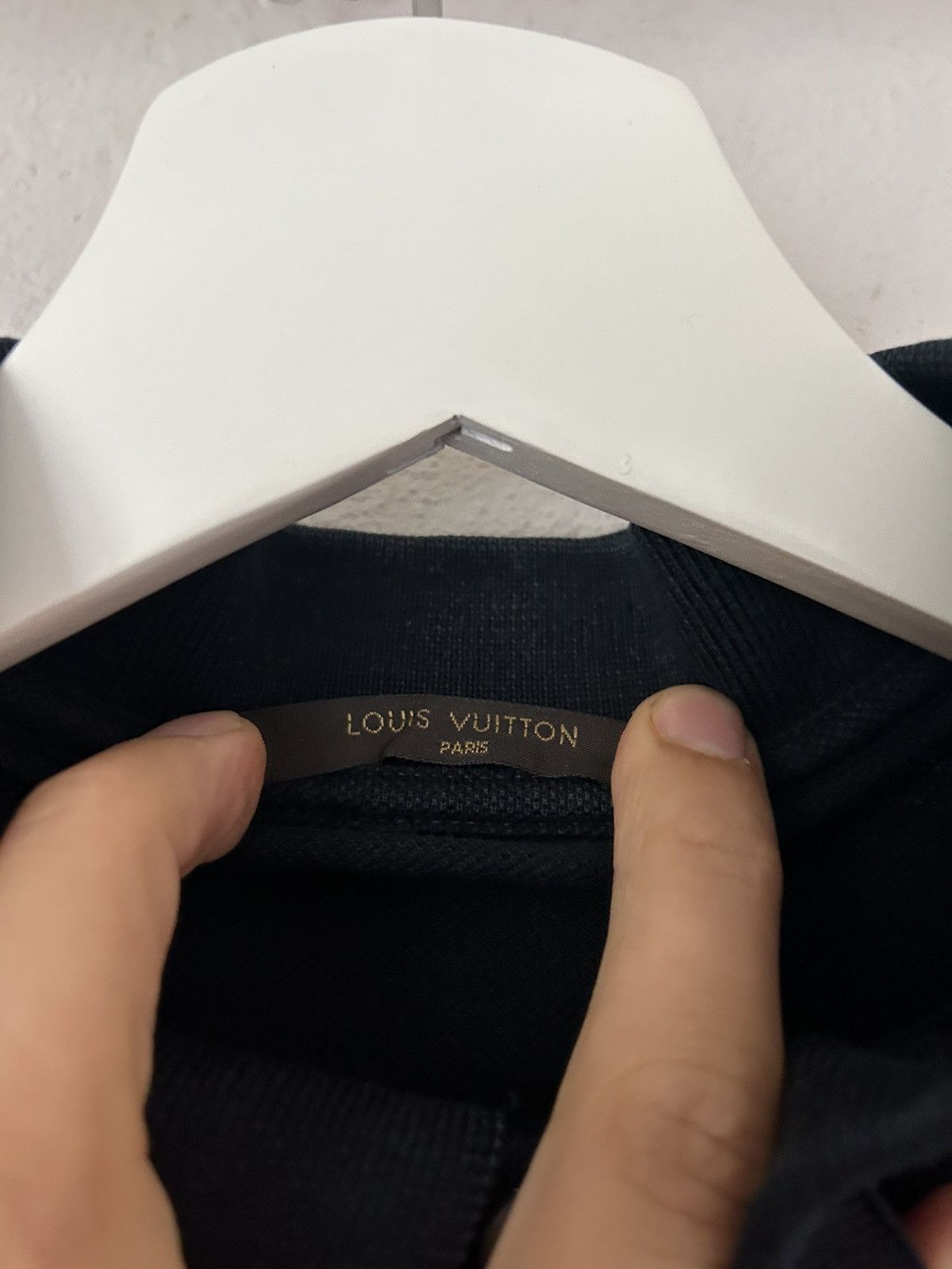 Louis Vuitton Black LV Logo Polo Size US S / EU 44-46 / 1 - 4 Thumbnail