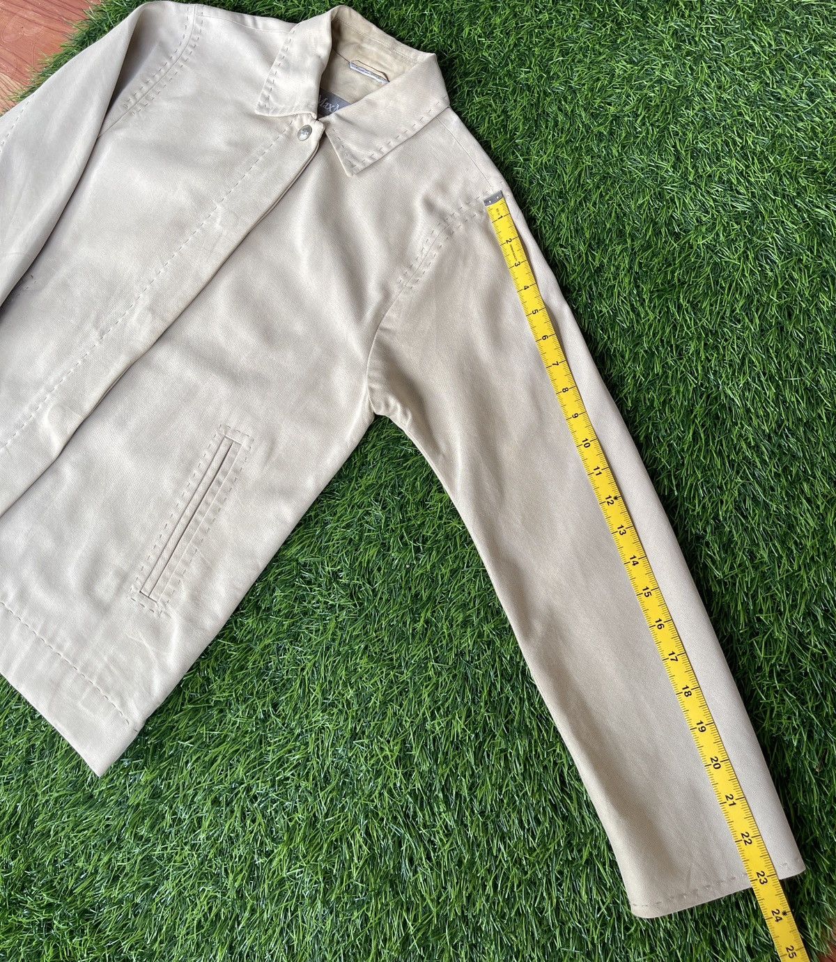Max Mara Vintage🔥MAX MARA🔥Thread Design AvantGarde Jacket Very Rare Size S / US 4 / IT 40 - 15 Thumbnail